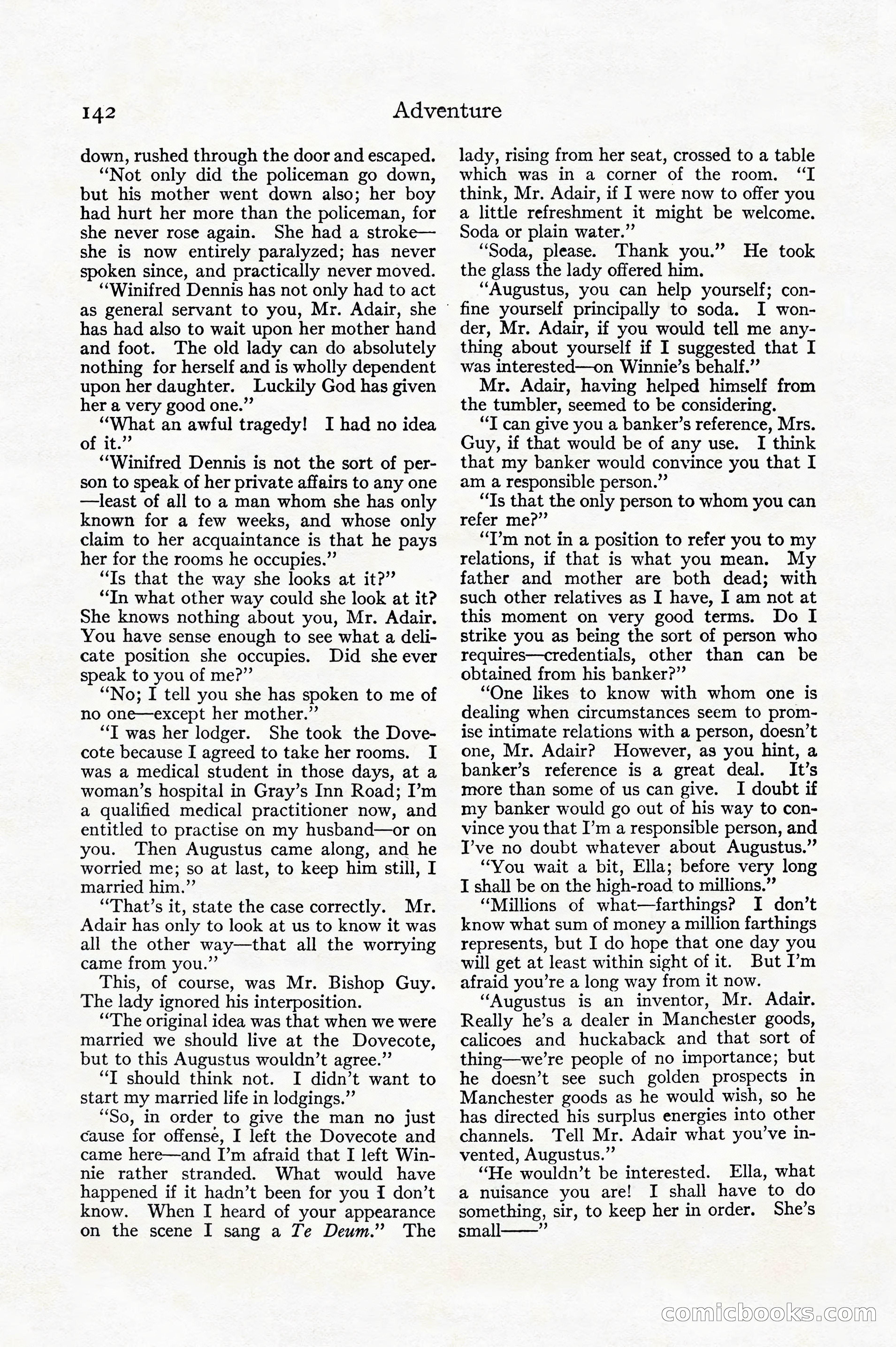 Adventure, December 1914 — page 144 of 228