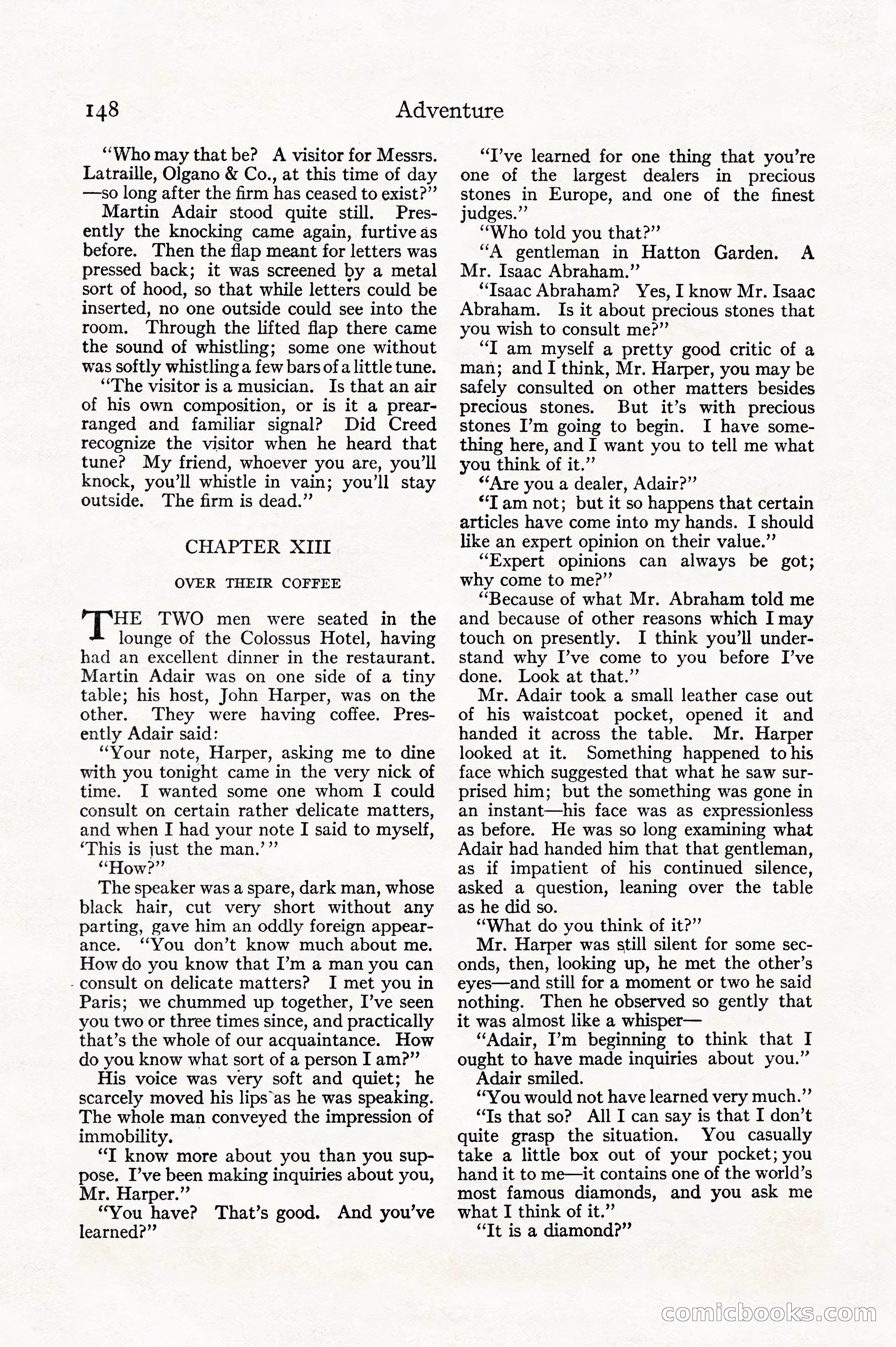 Adventure, December 1914 — page 150 of 228
