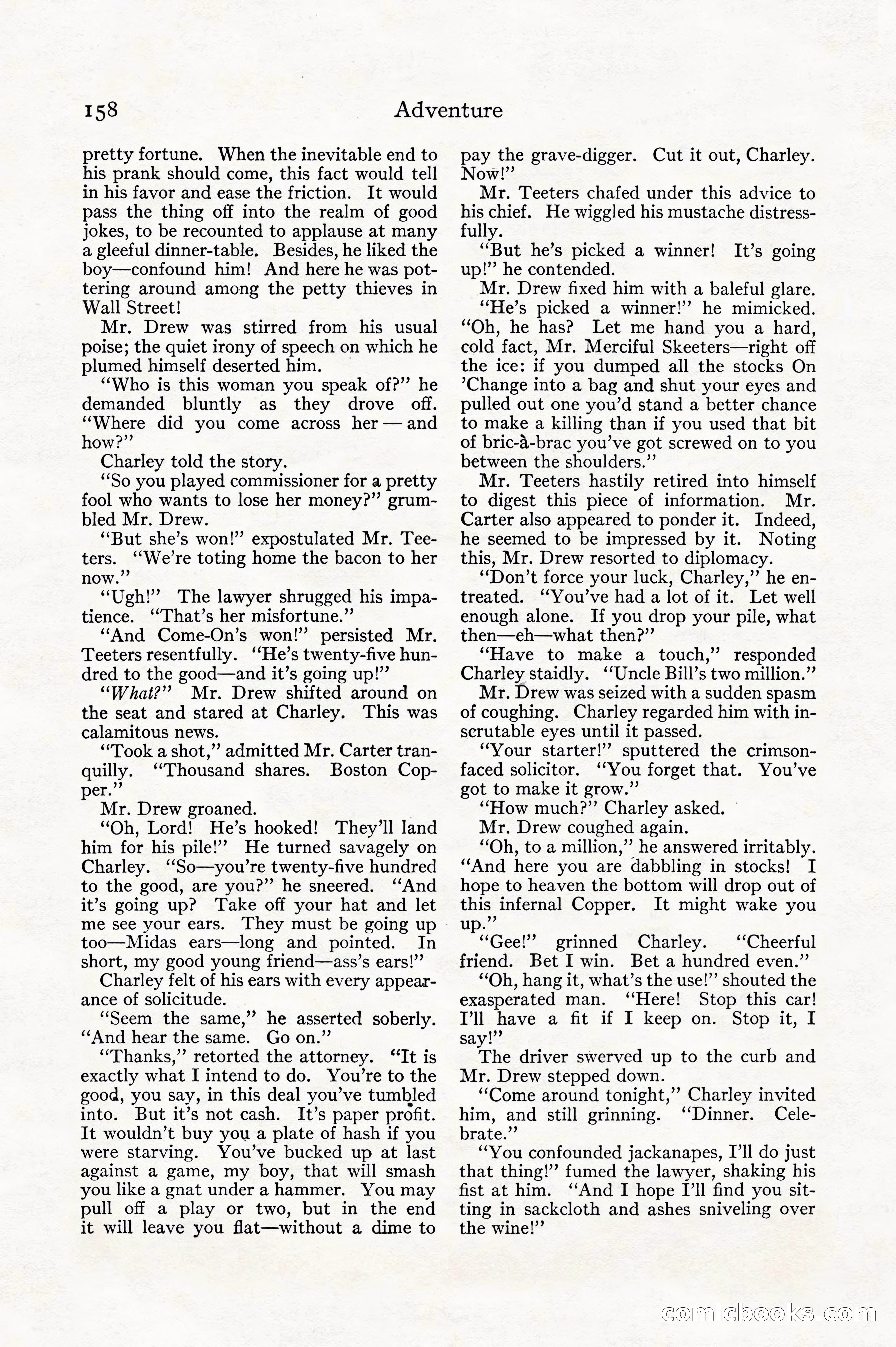 Adventure, December 1914 — page 160 of 228