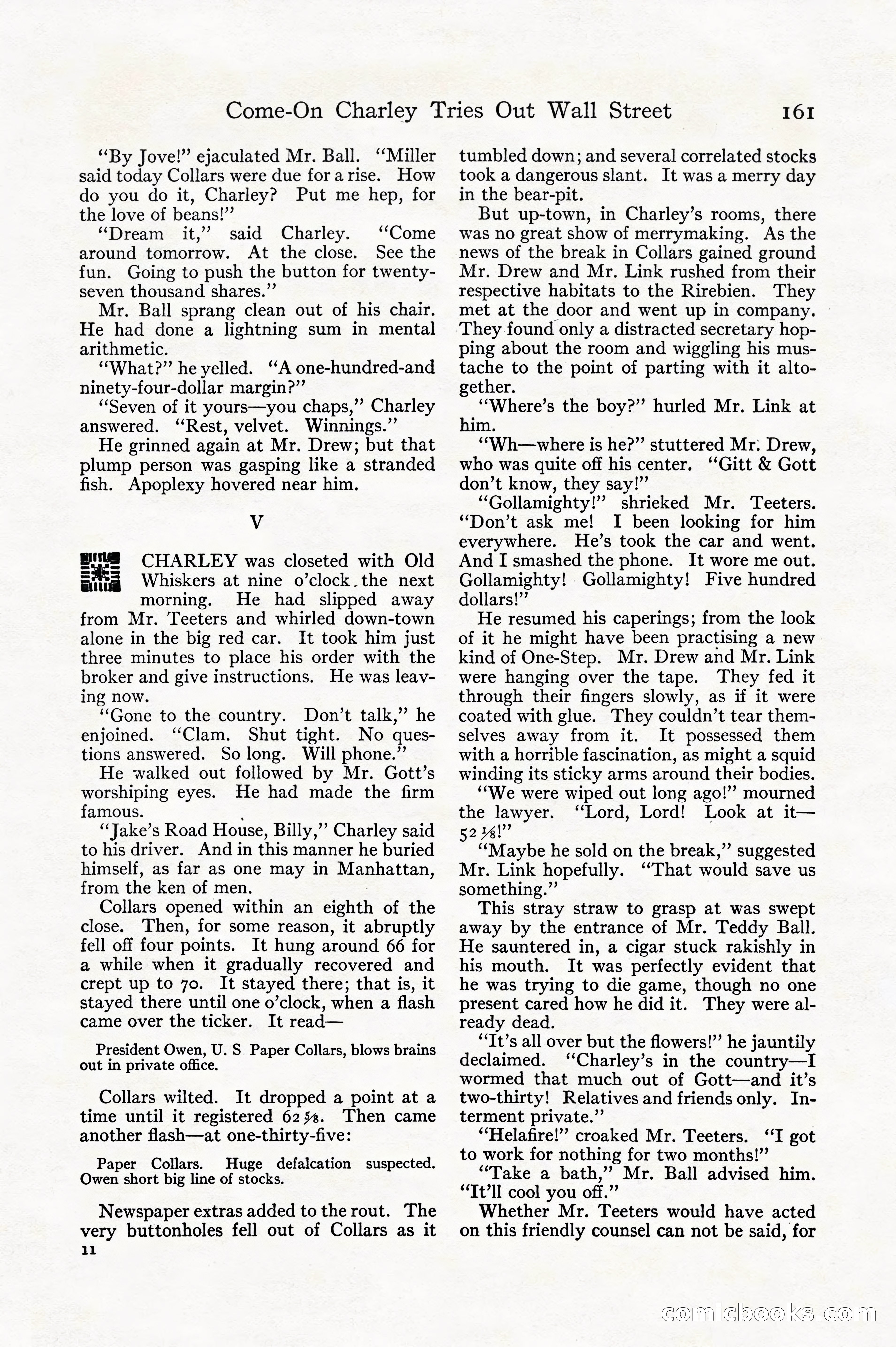 Adventure, December 1914 — page 163 of 228
