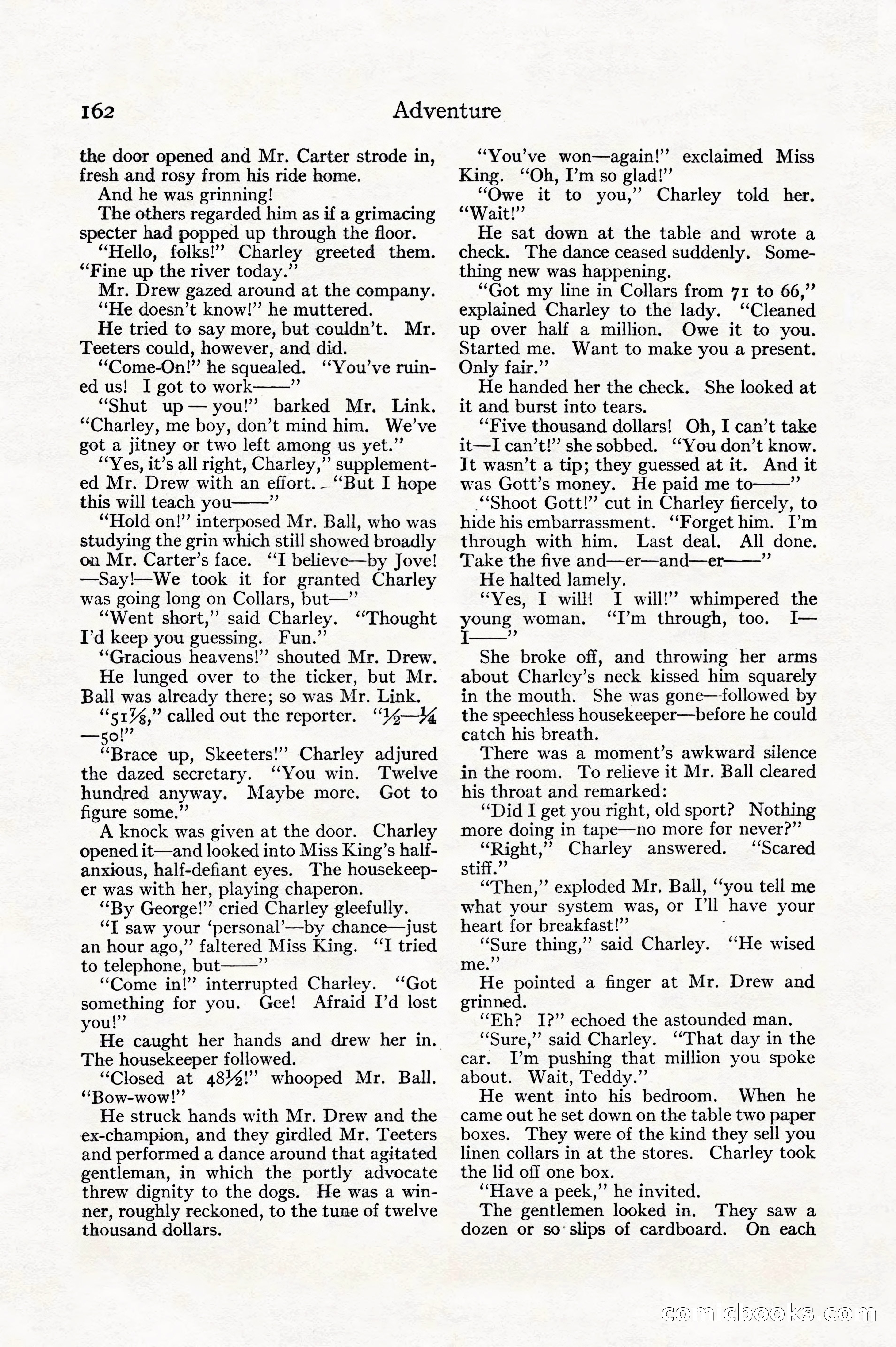Adventure, December 1914 — page 164 of 228