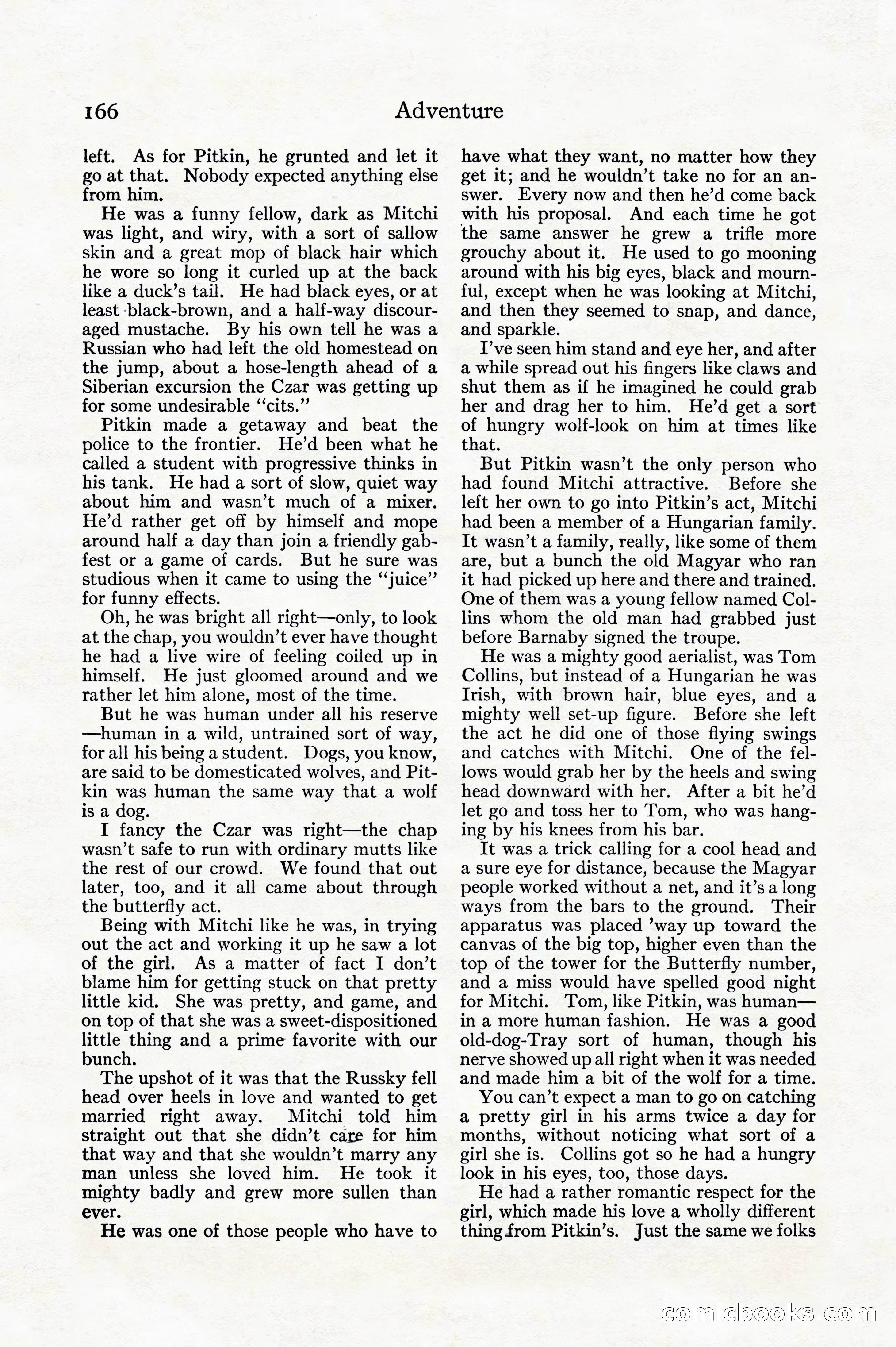 Adventure, December 1914 — page 168 of 228