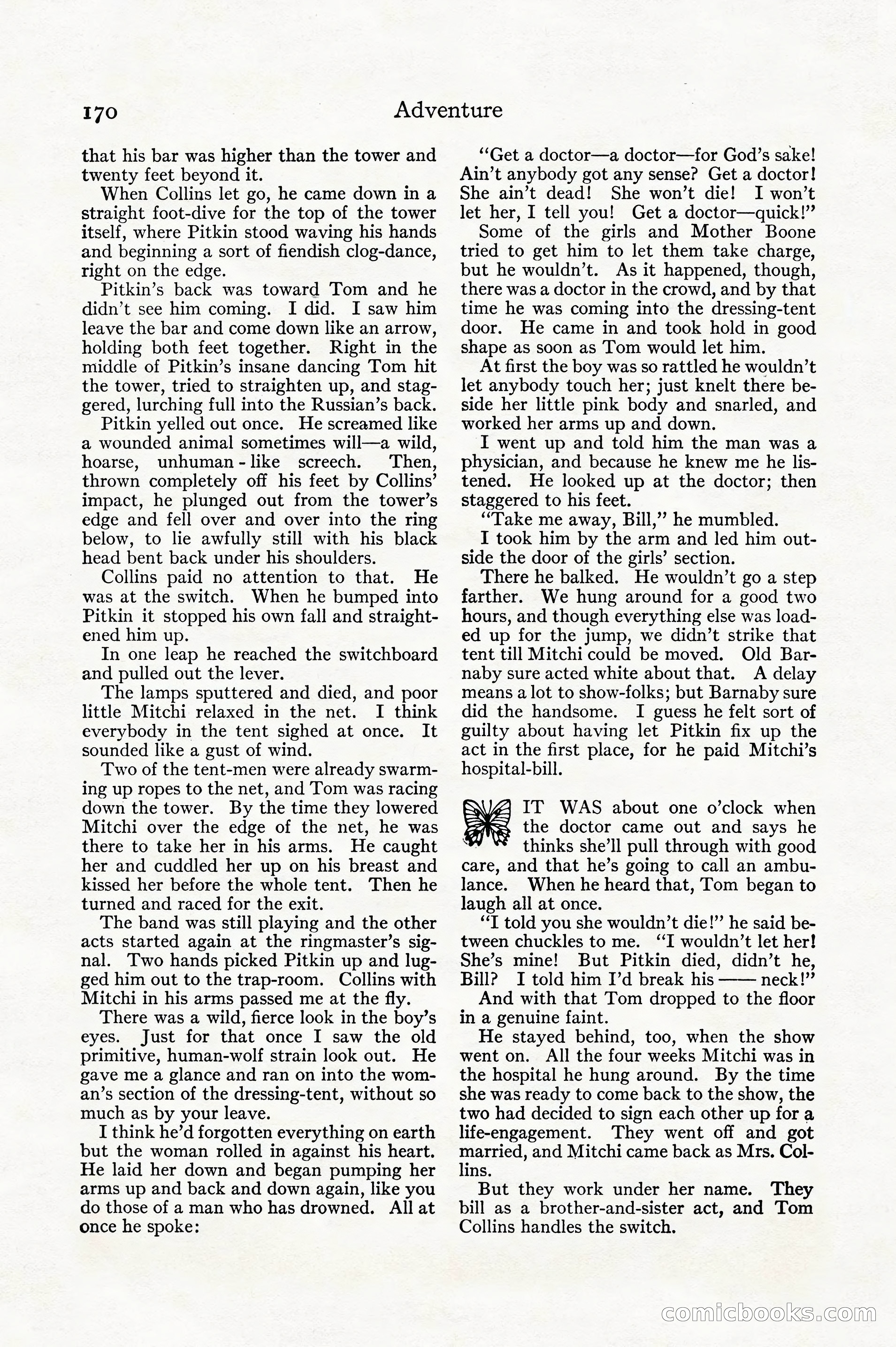 Adventure, December 1914 — page 172 of 228