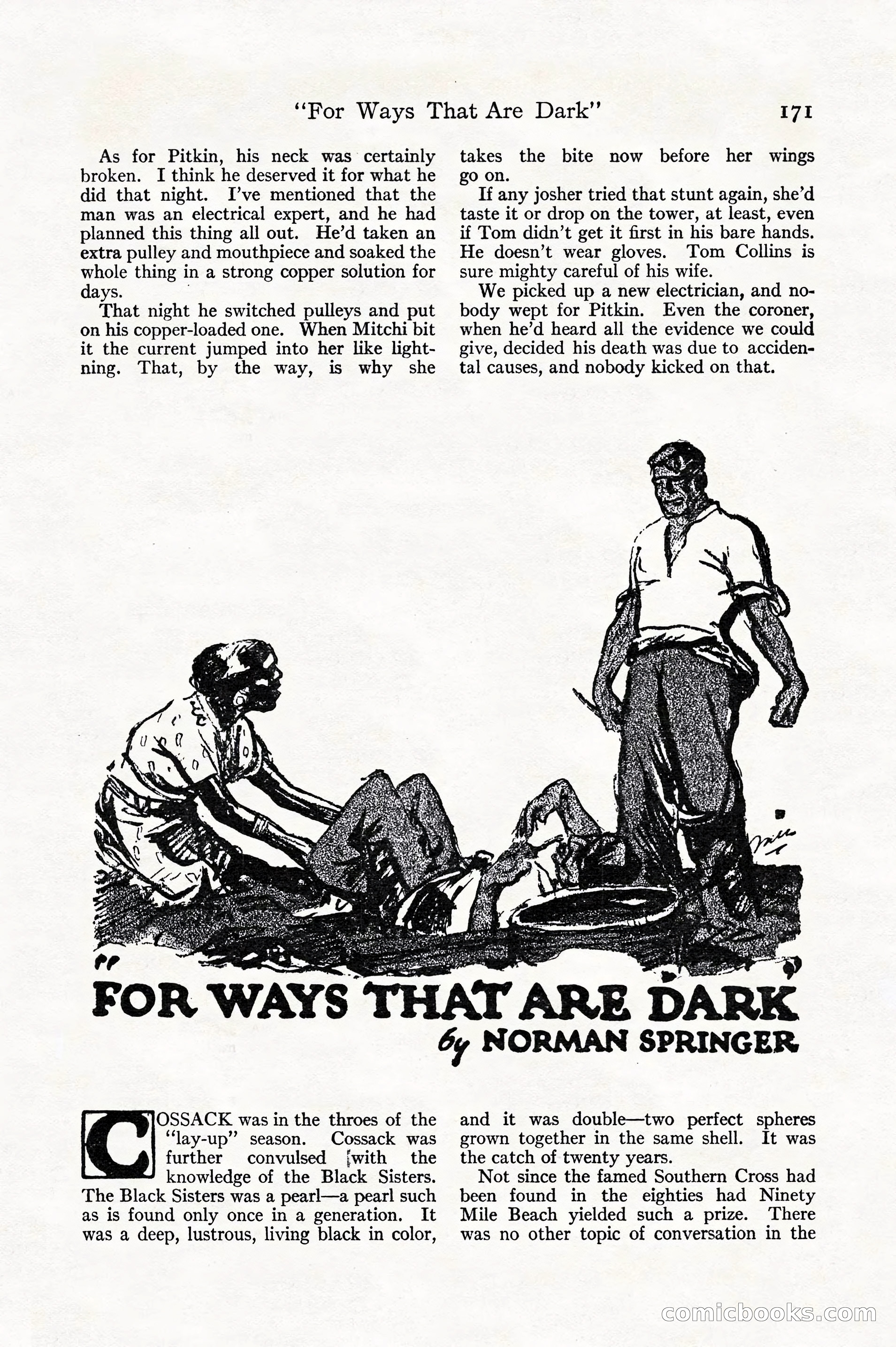 Adventure, December 1914 — page 173 of 228