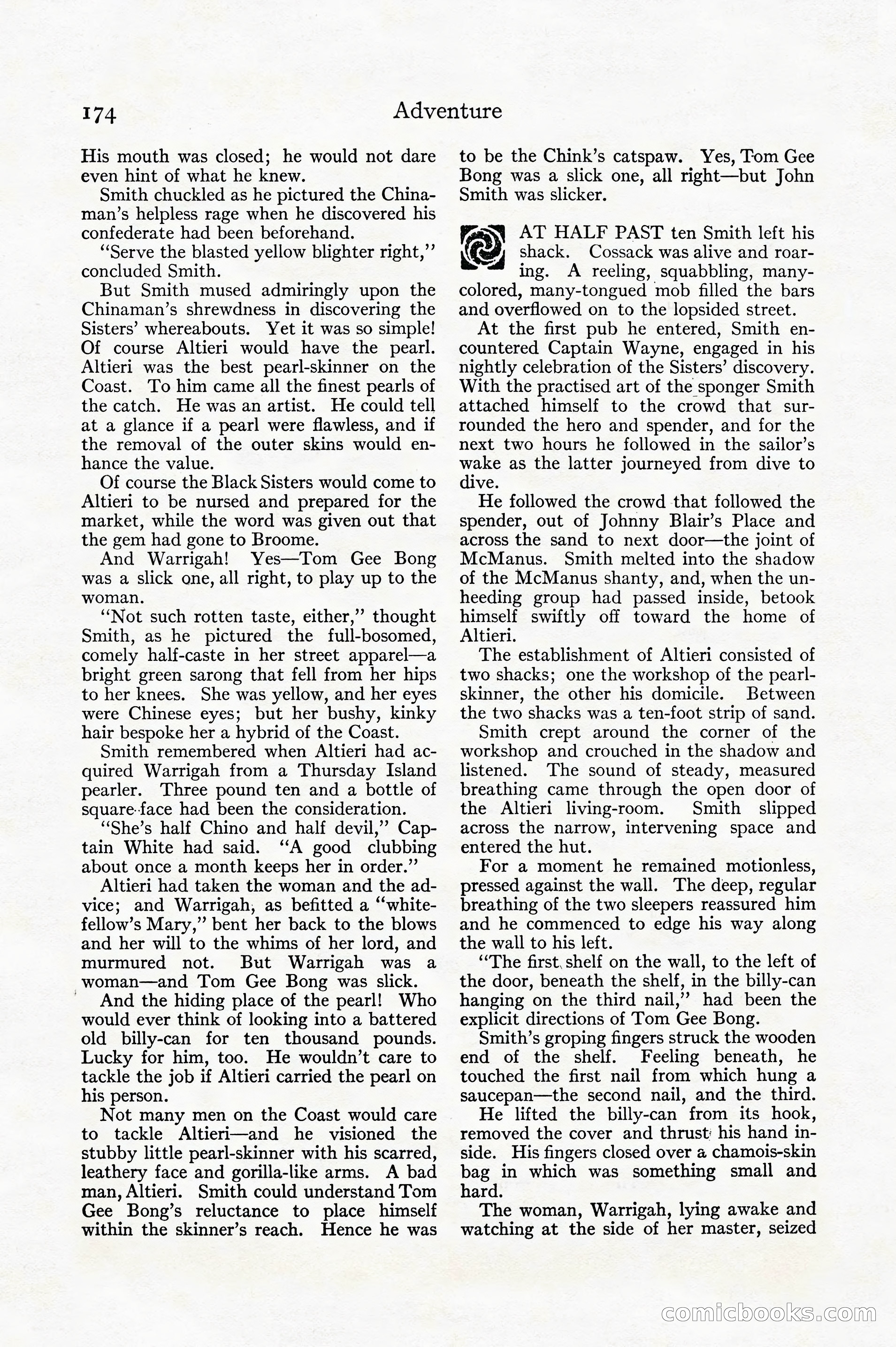 Adventure, December 1914 — page 176 of 228
