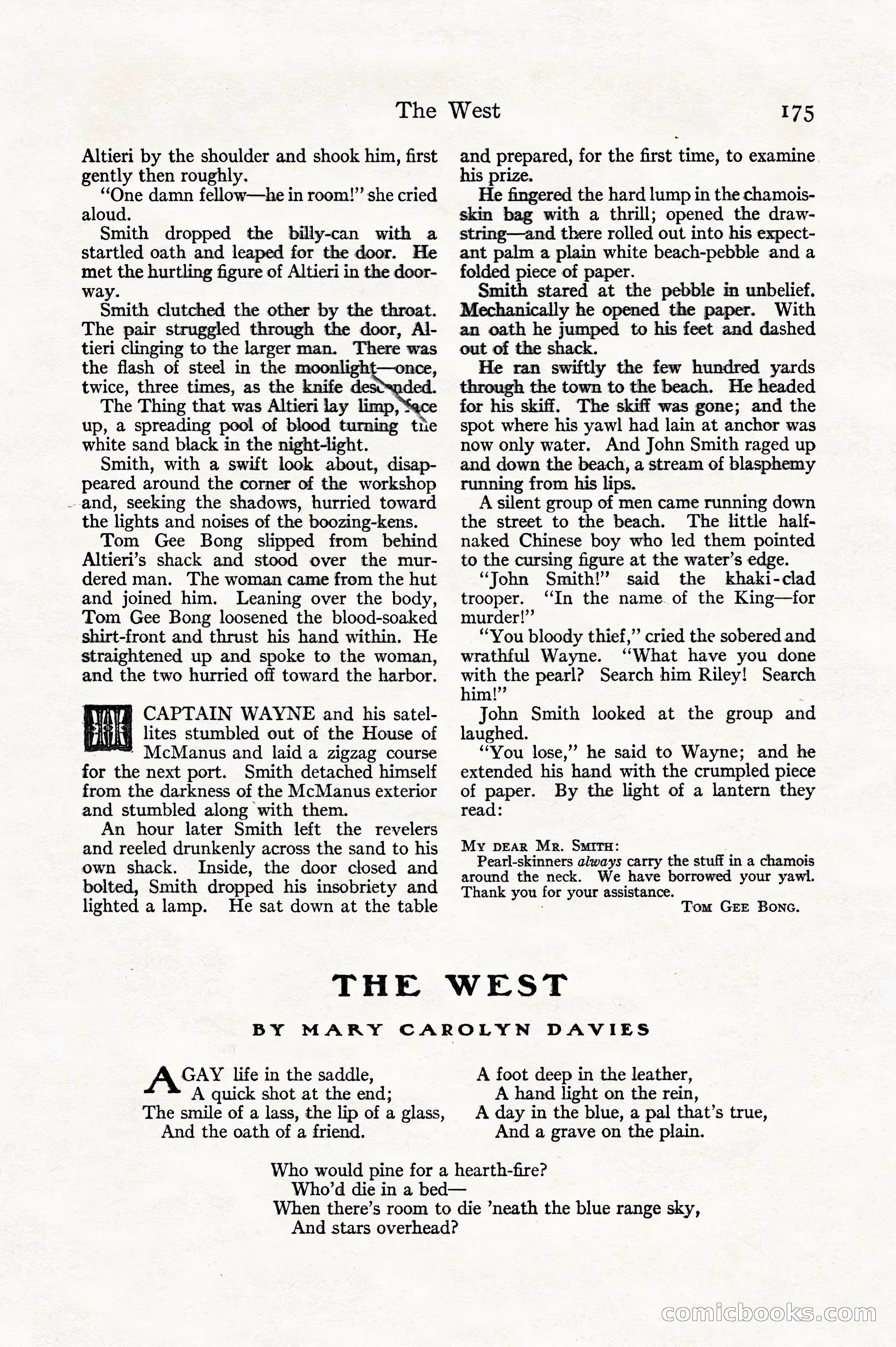 Adventure, December 1914 — page 177 of 228
