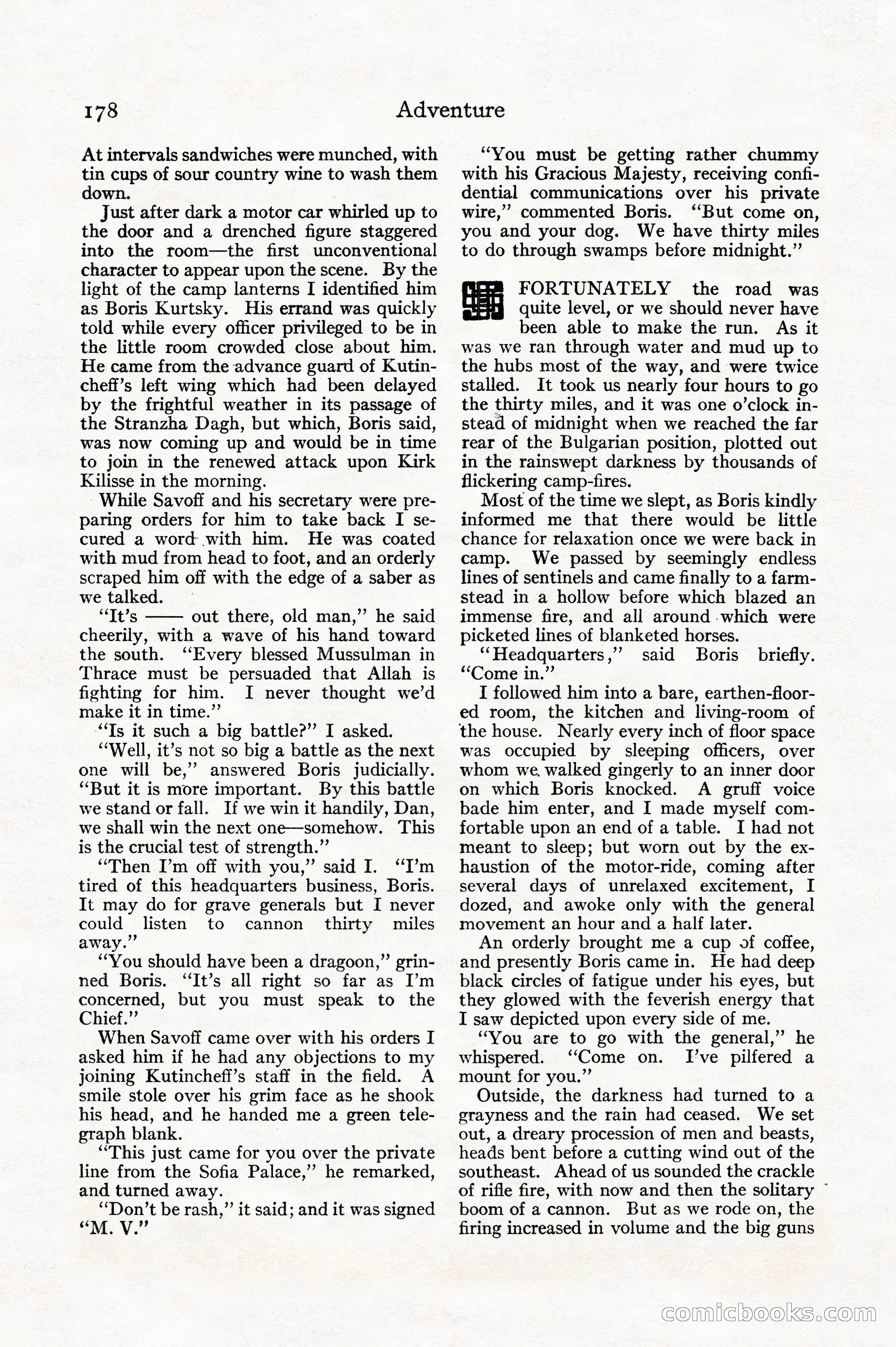 Adventure, December 1914 — page 180 of 228