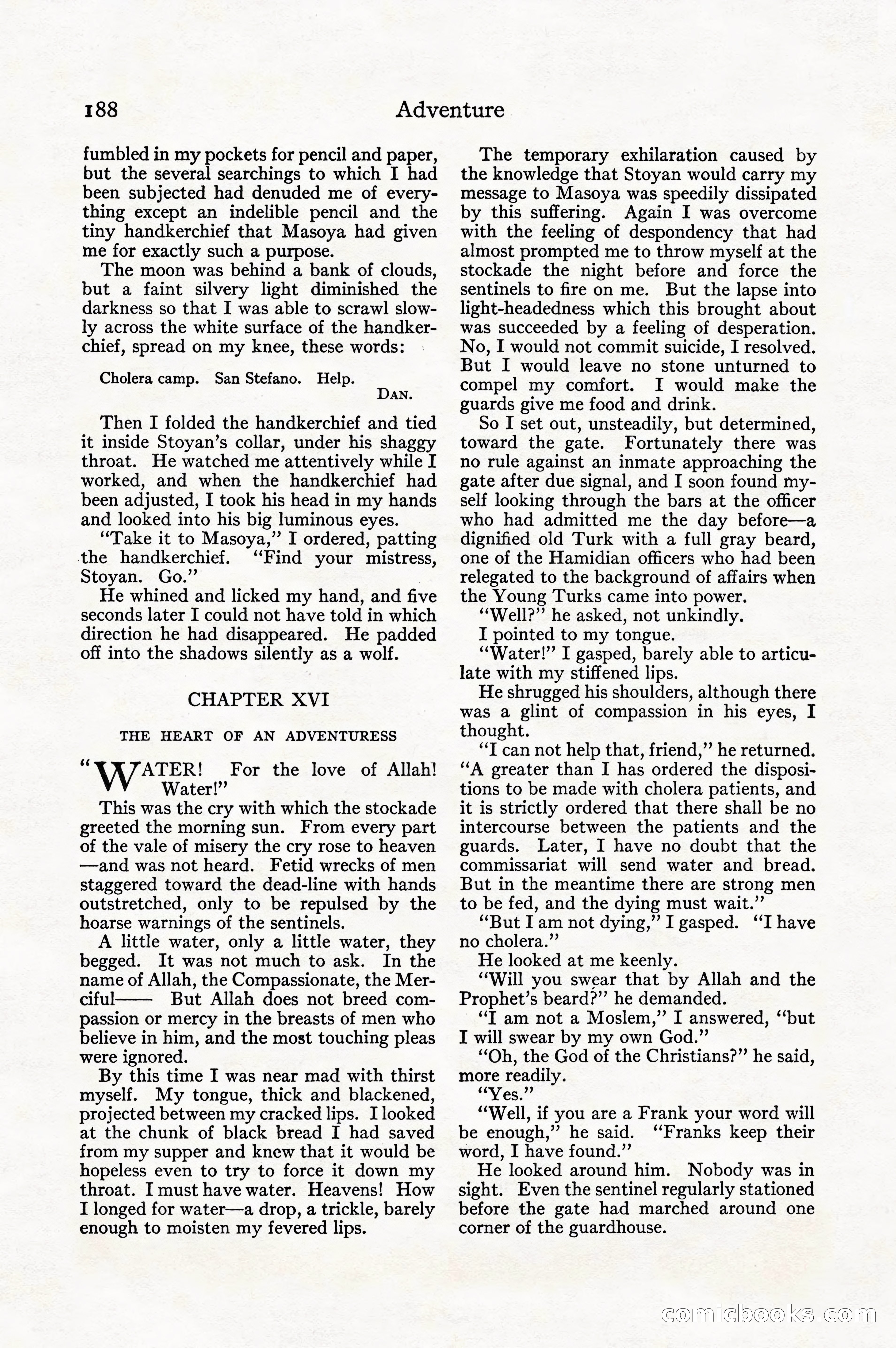 Adventure, December 1914 — page 190 of 228
