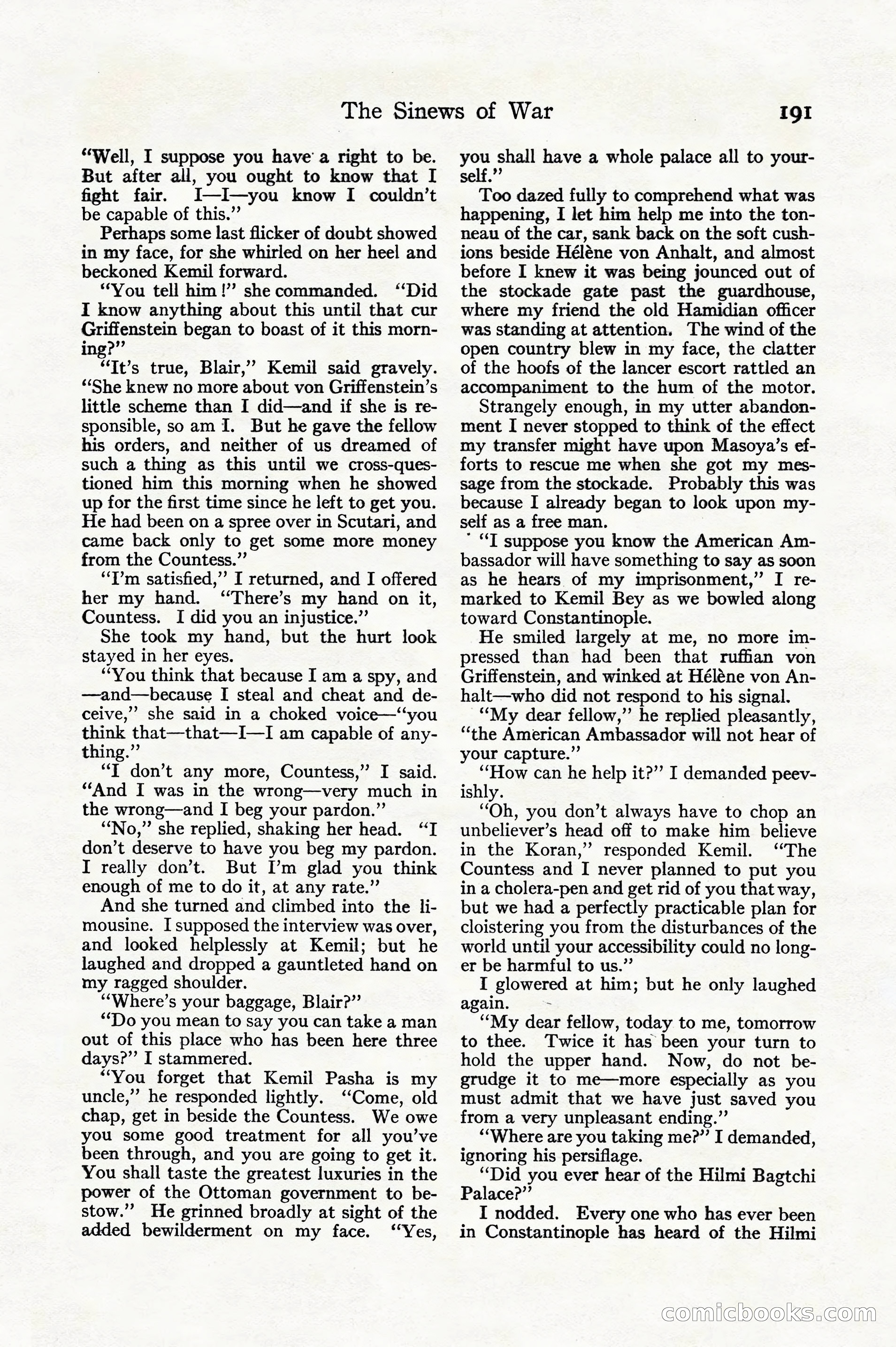 Adventure, December 1914 — page 193 of 228