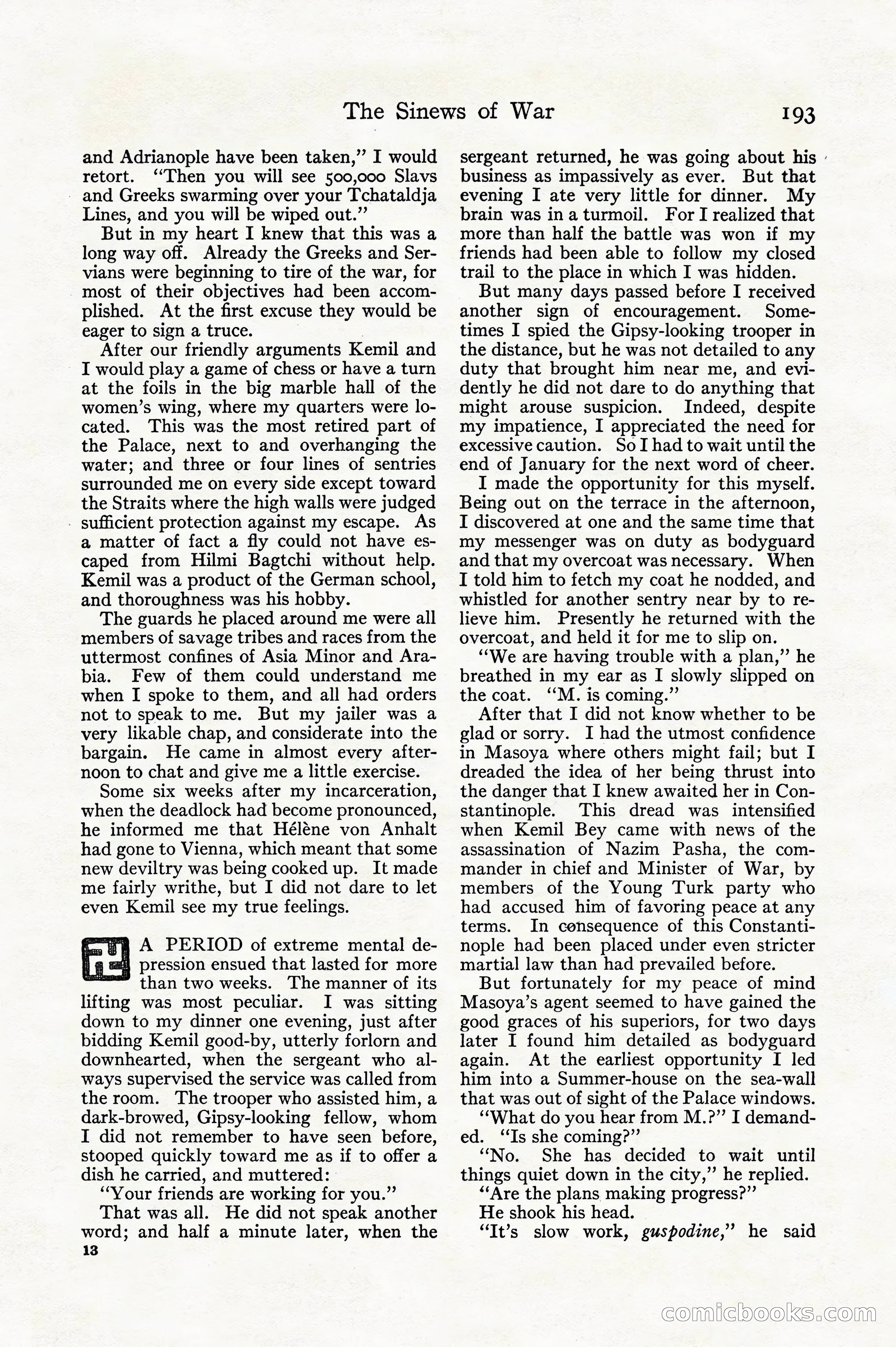 Adventure, December 1914 — page 195 of 228