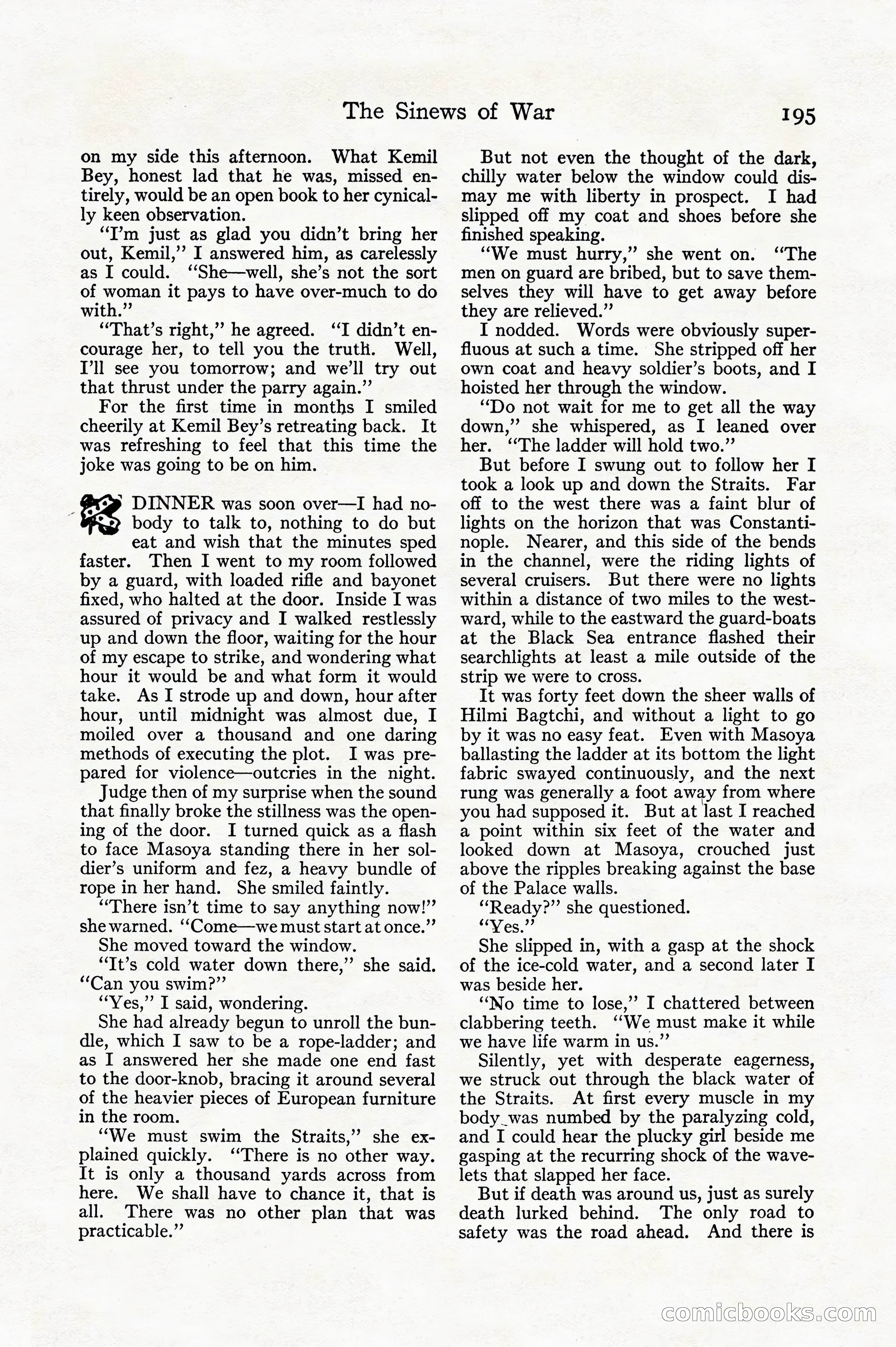 Adventure, December 1914 — page 197 of 228