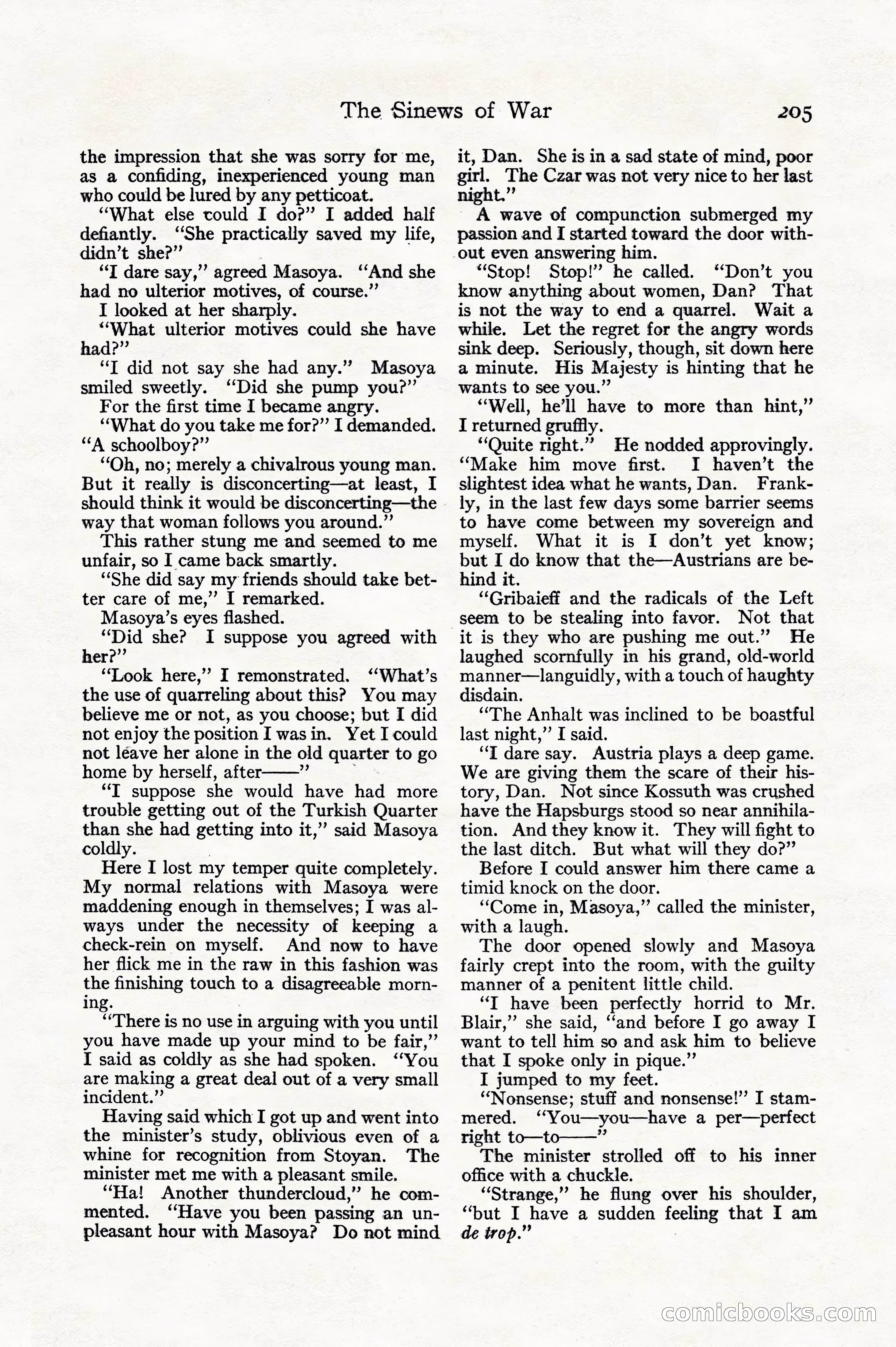 Adventure, December 1914 — page 207 of 228
