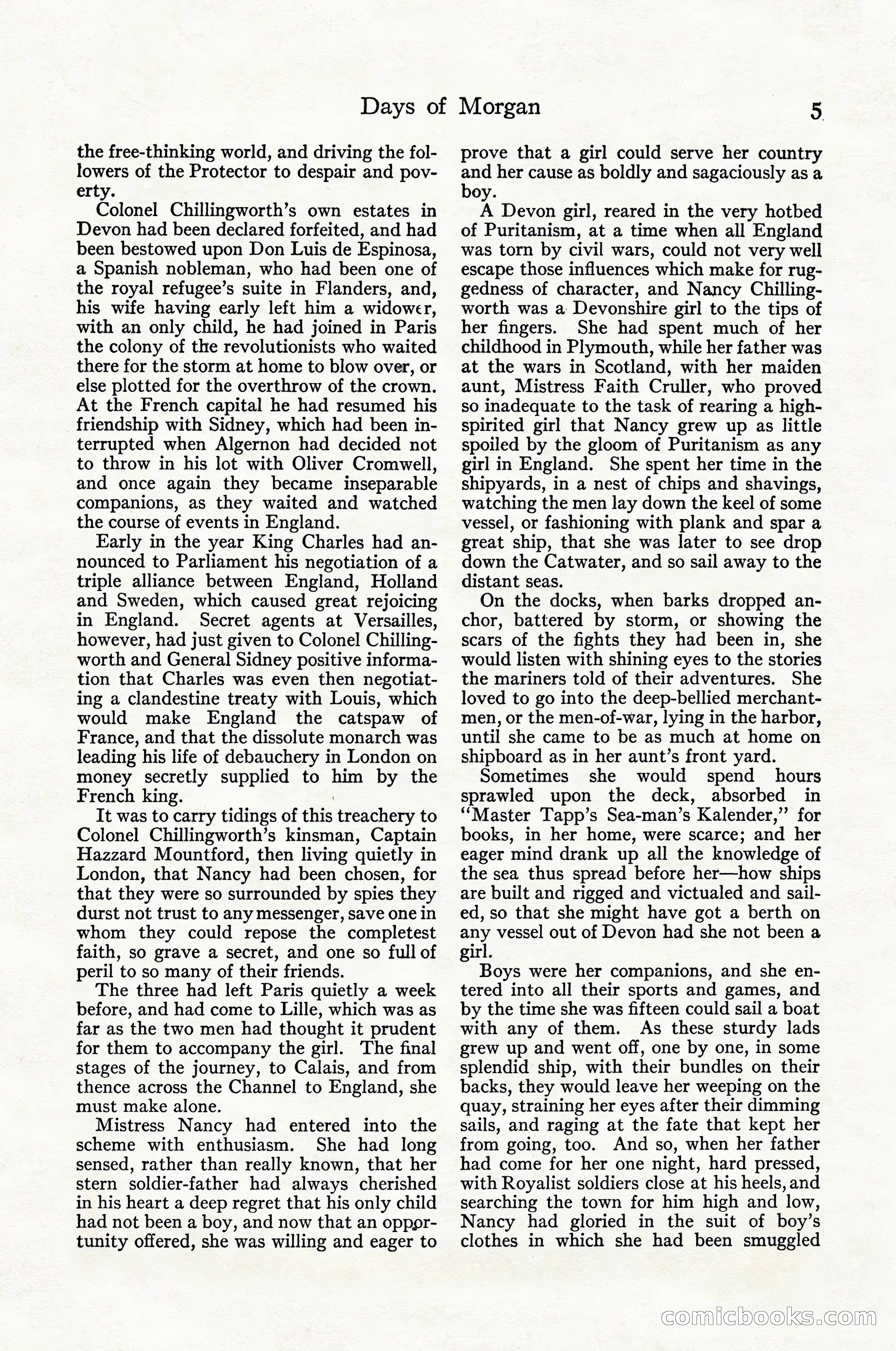 Adventure Magazine Cover, April 1916 — page 7 of 228