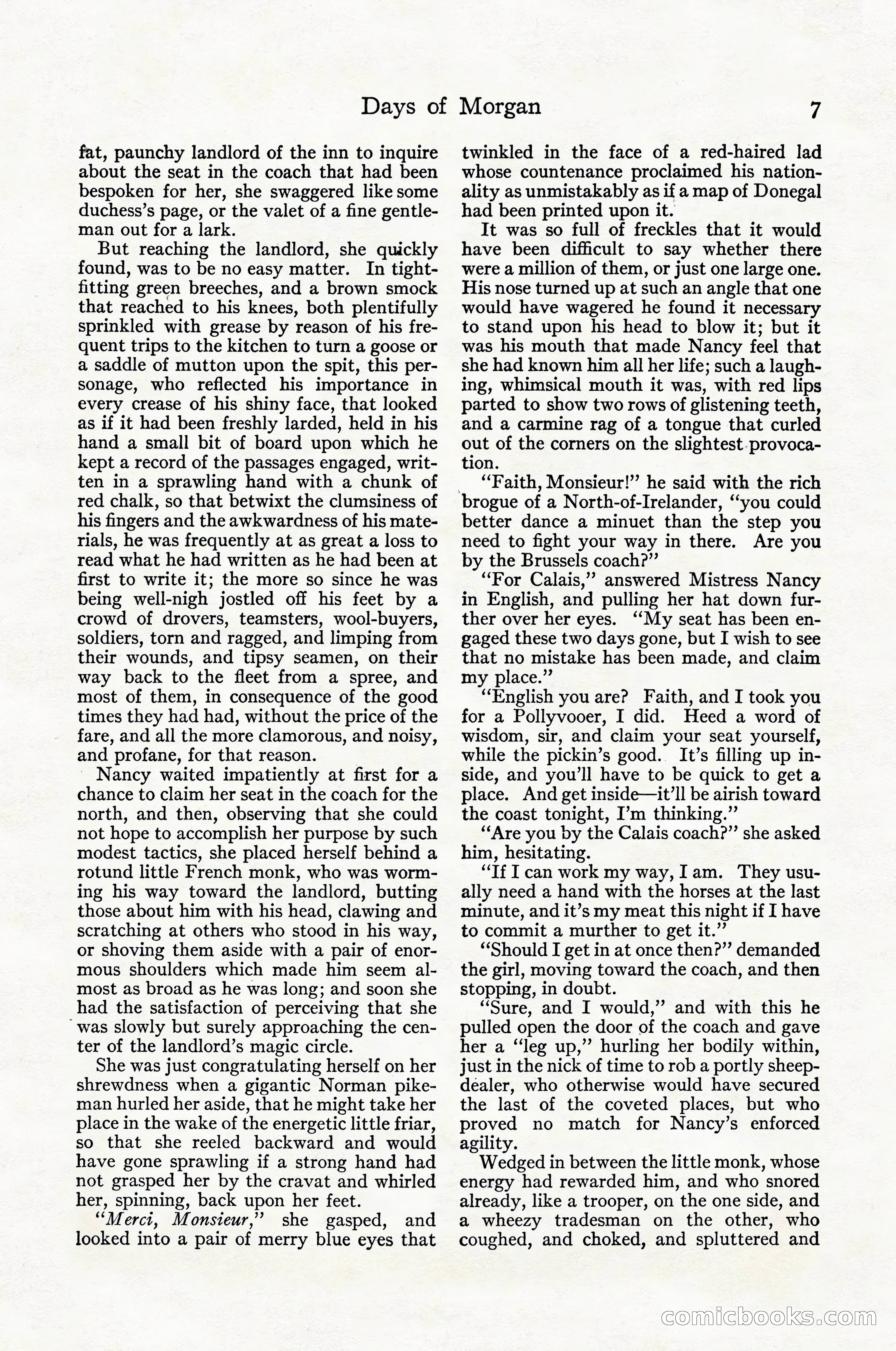 Adventure Magazine Cover, April 1916 — page 9 of 228