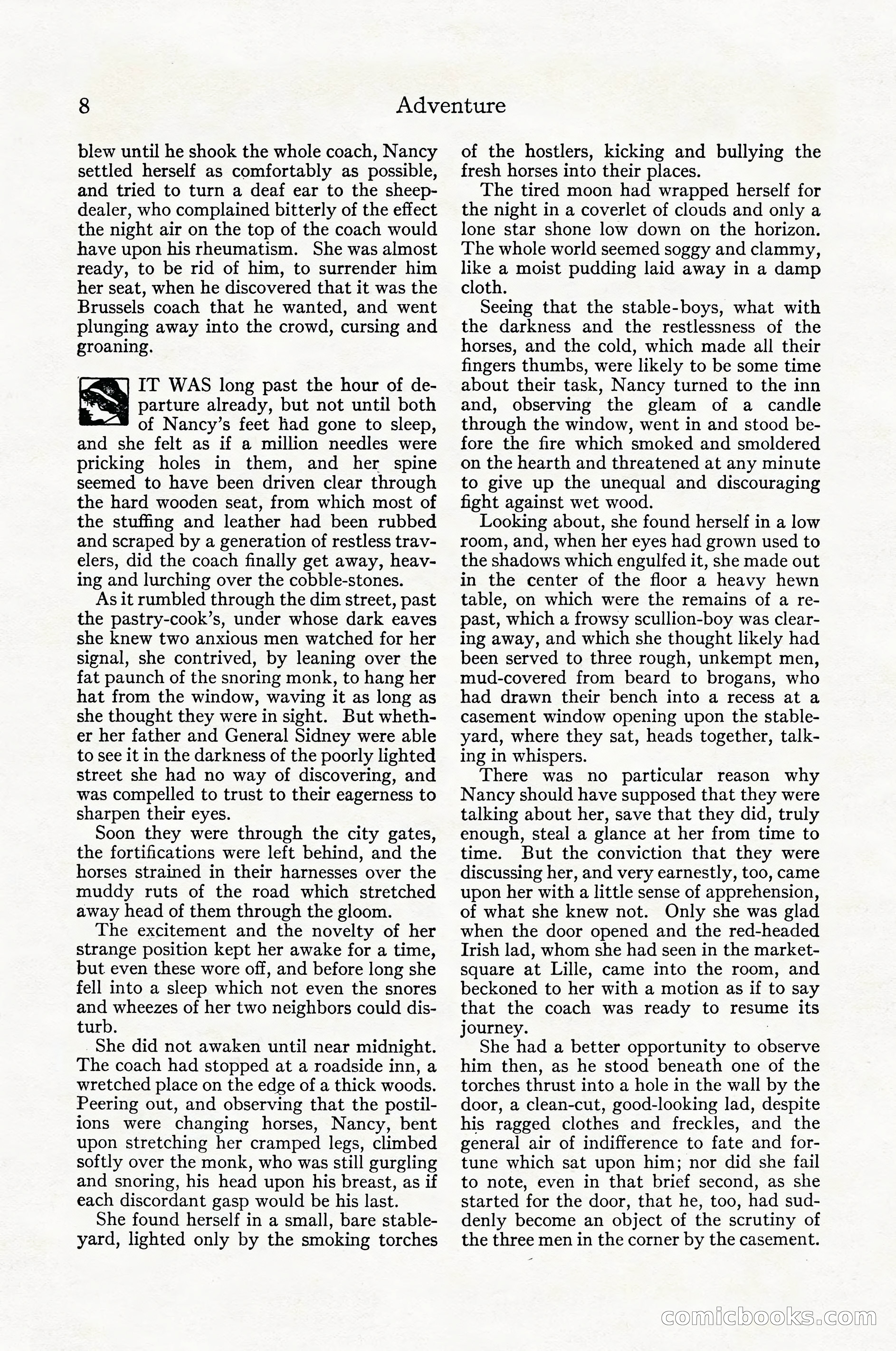 Adventure Magazine Cover, April 1916 — page 10 of 228