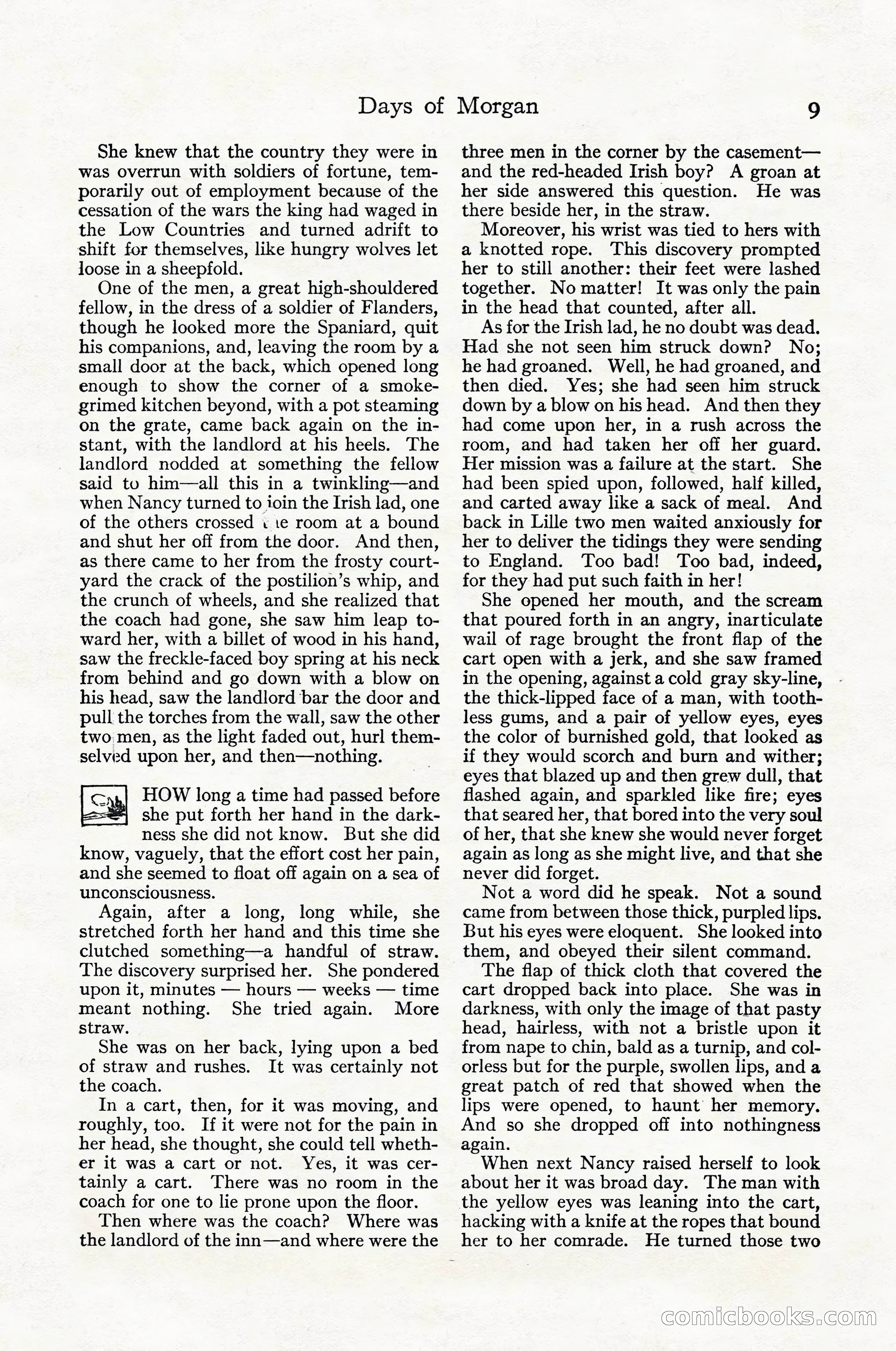 Adventure Magazine Cover, April 1916 — page 11 of 228