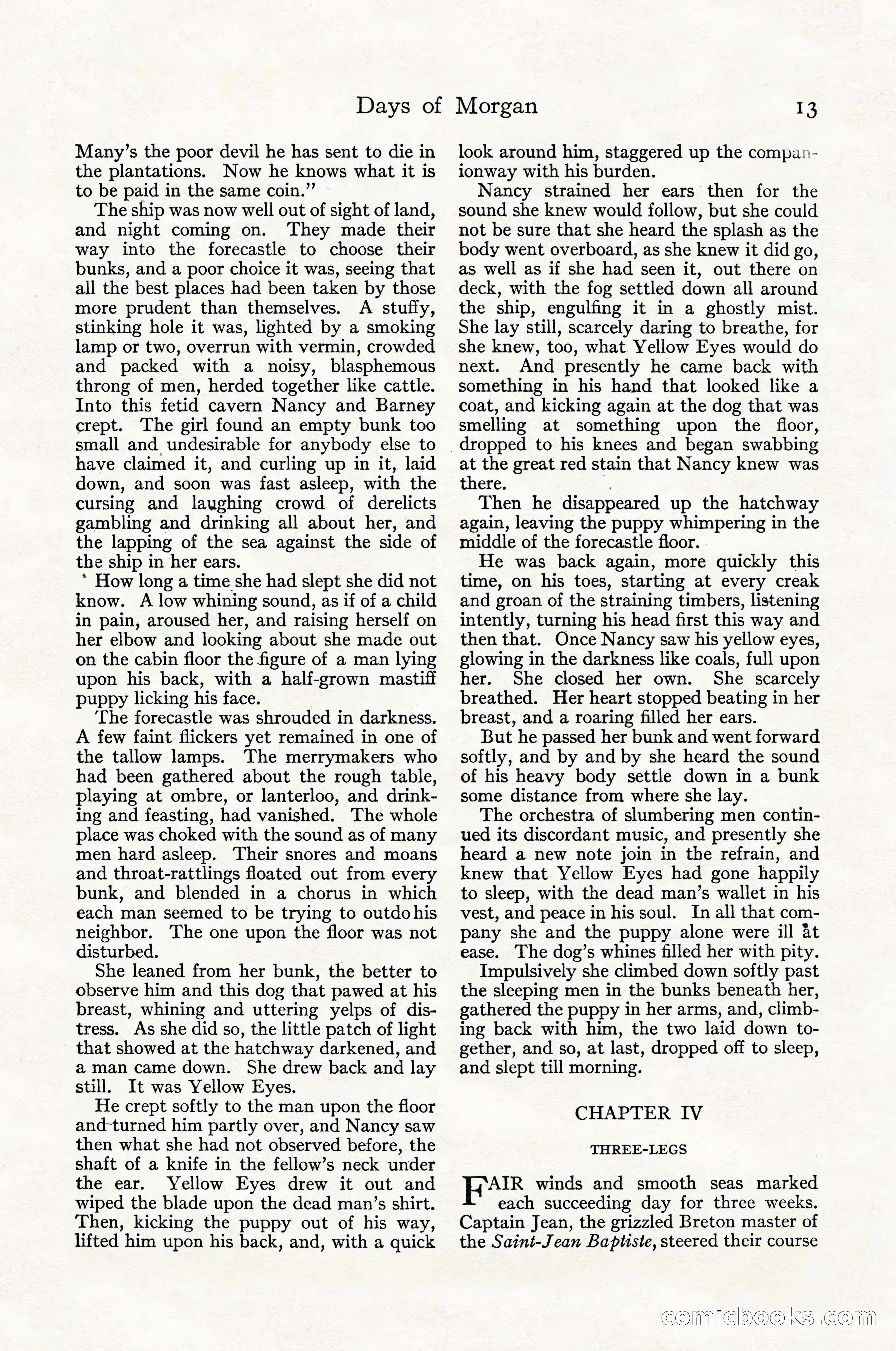 Adventure Magazine Cover, April 1916 — page 15 of 228