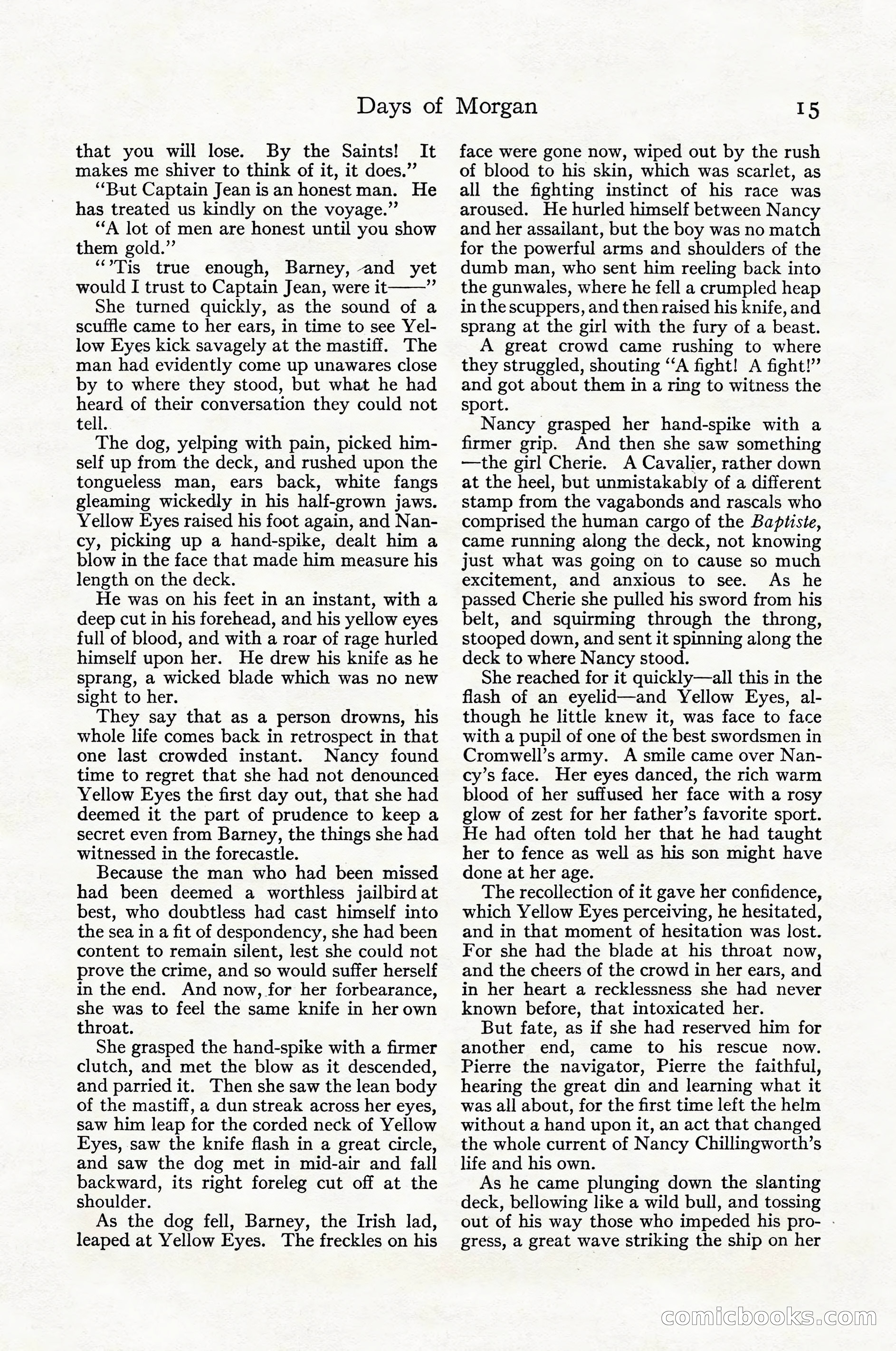Adventure Magazine Cover, April 1916 — page 17 of 228