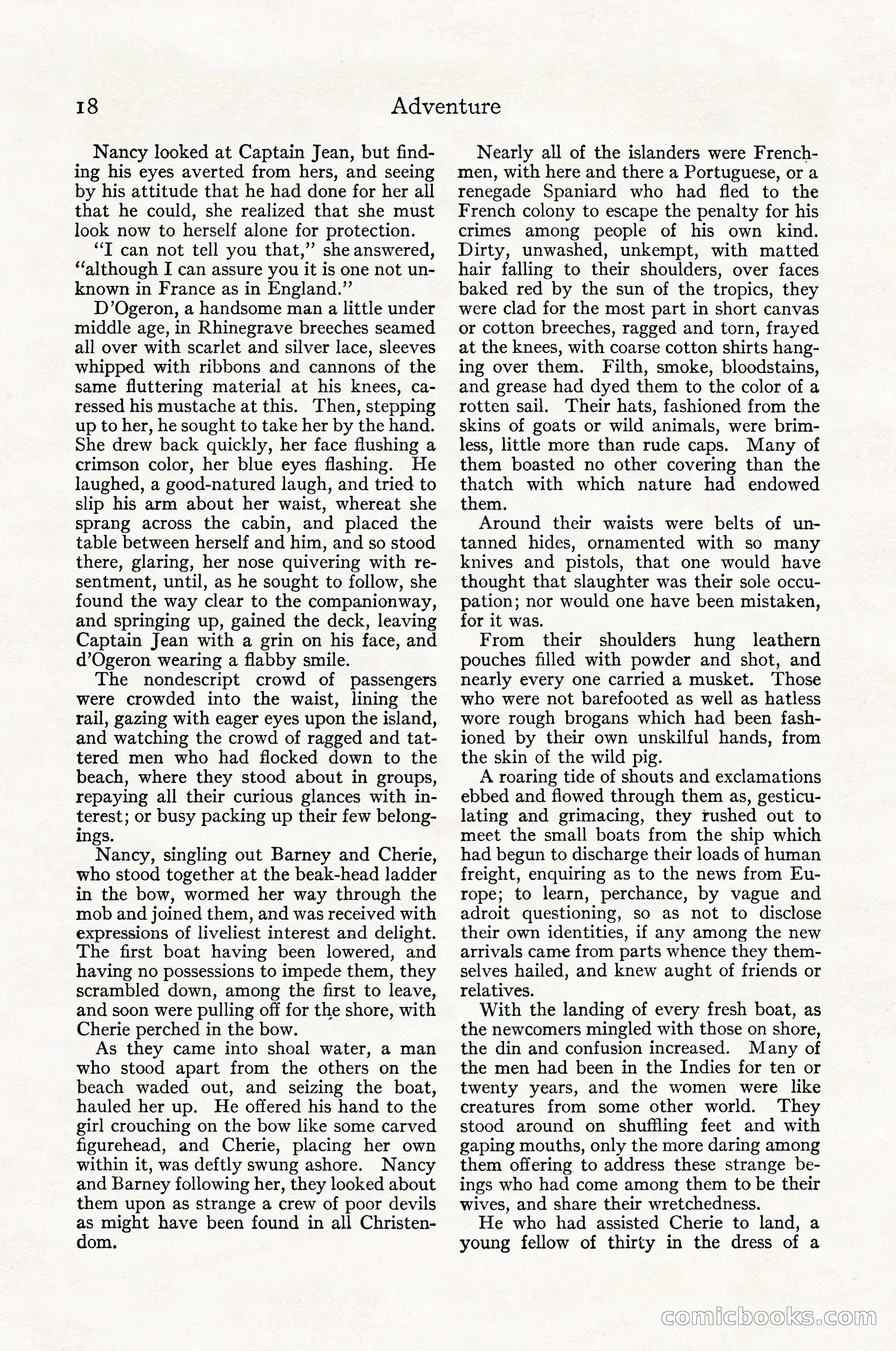 Adventure Magazine Cover, April 1916 — page 20 of 228