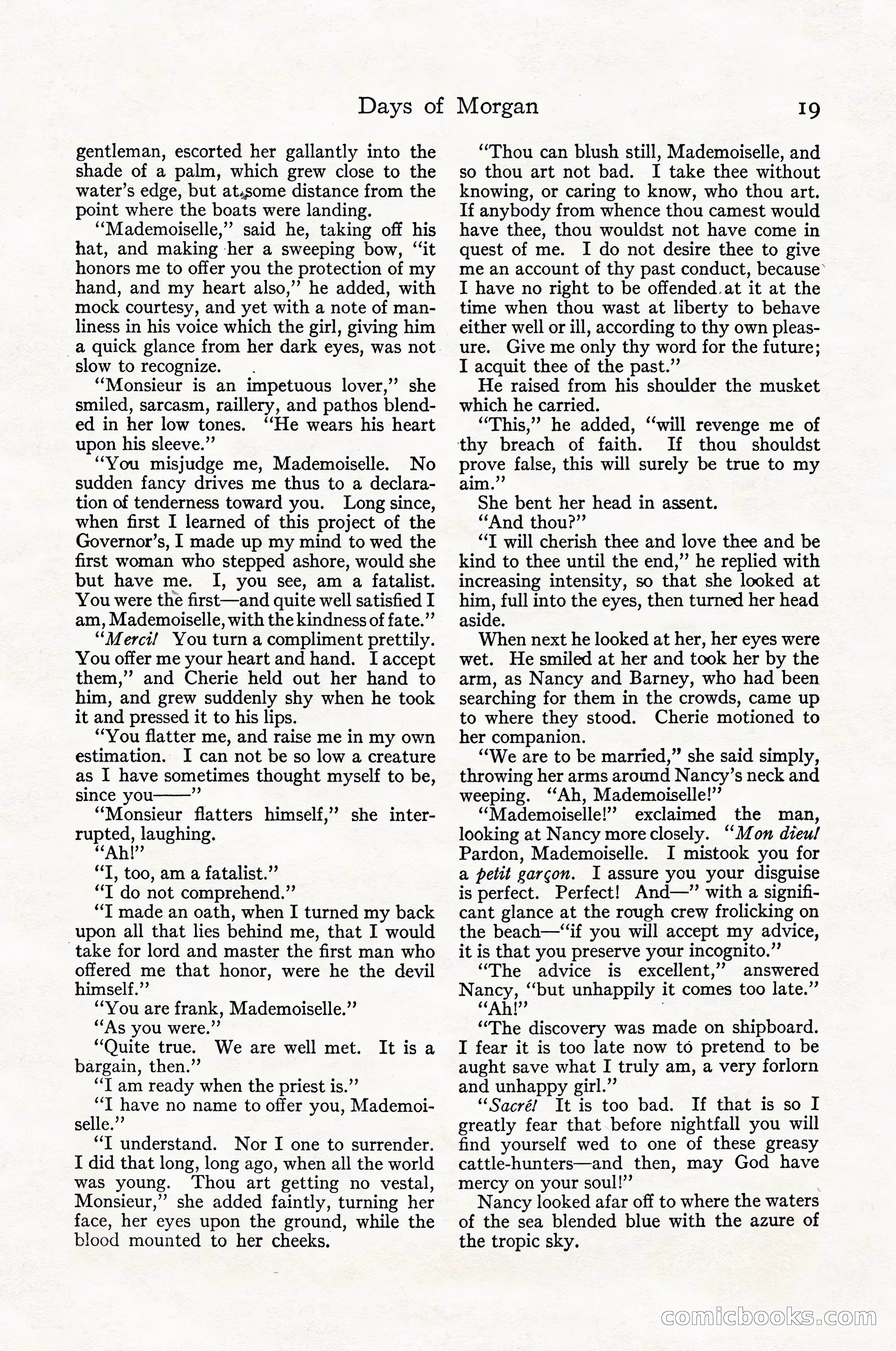 Adventure Magazine Cover, April 1916 — page 21 of 228