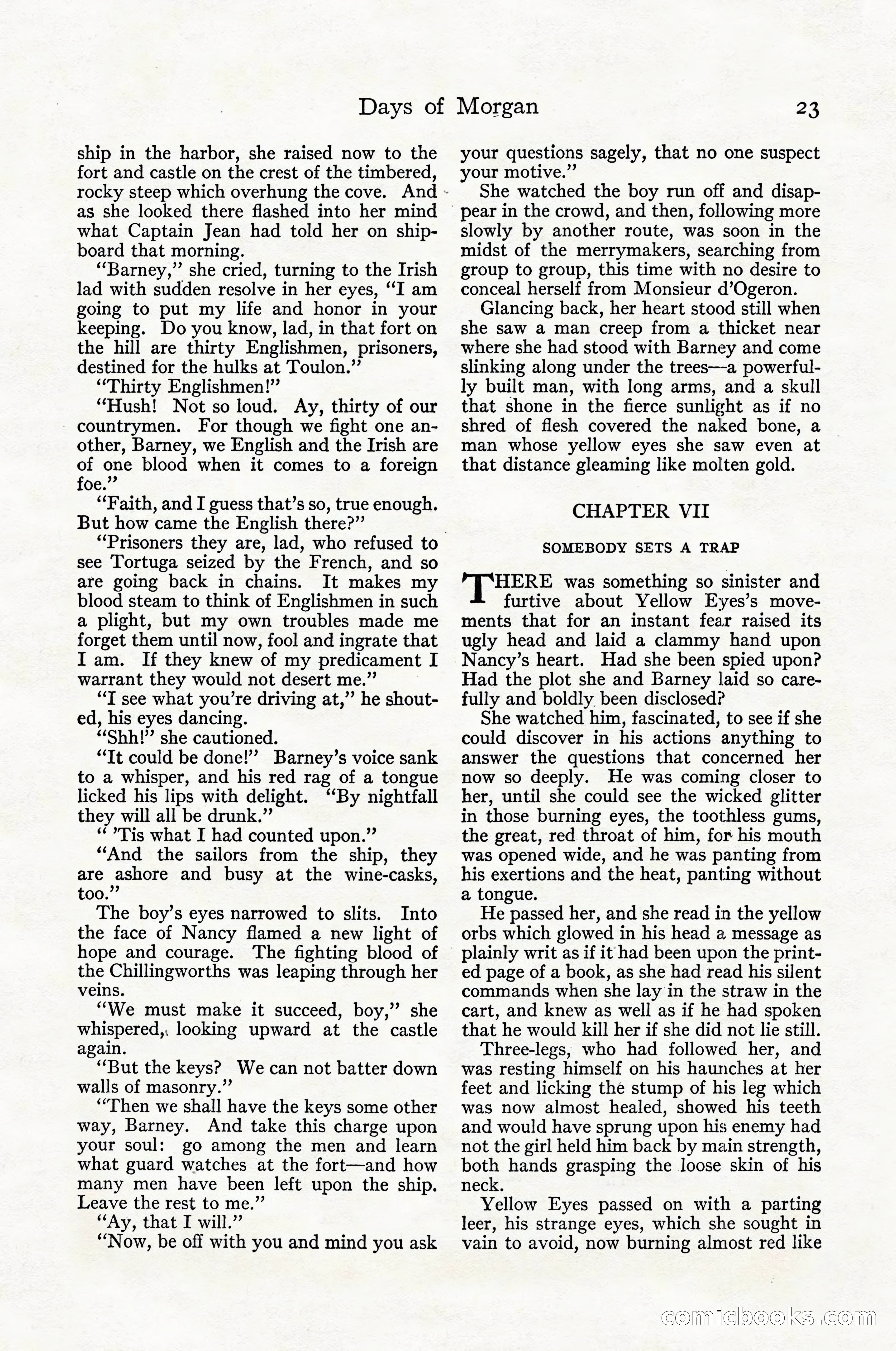 Adventure Magazine Cover, April 1916 — page 25 of 228