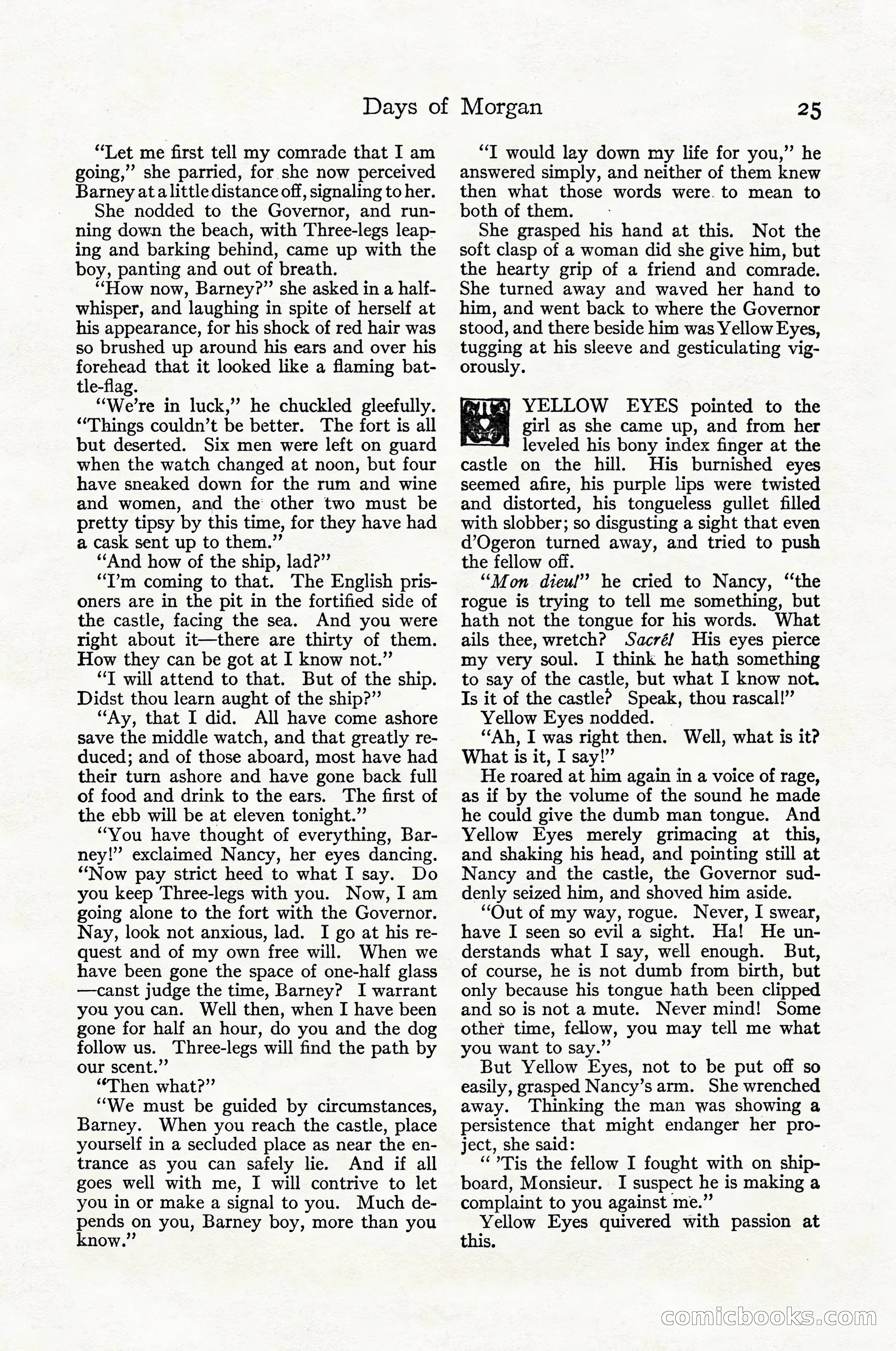 Adventure Magazine Cover, April 1916 — page 27 of 228