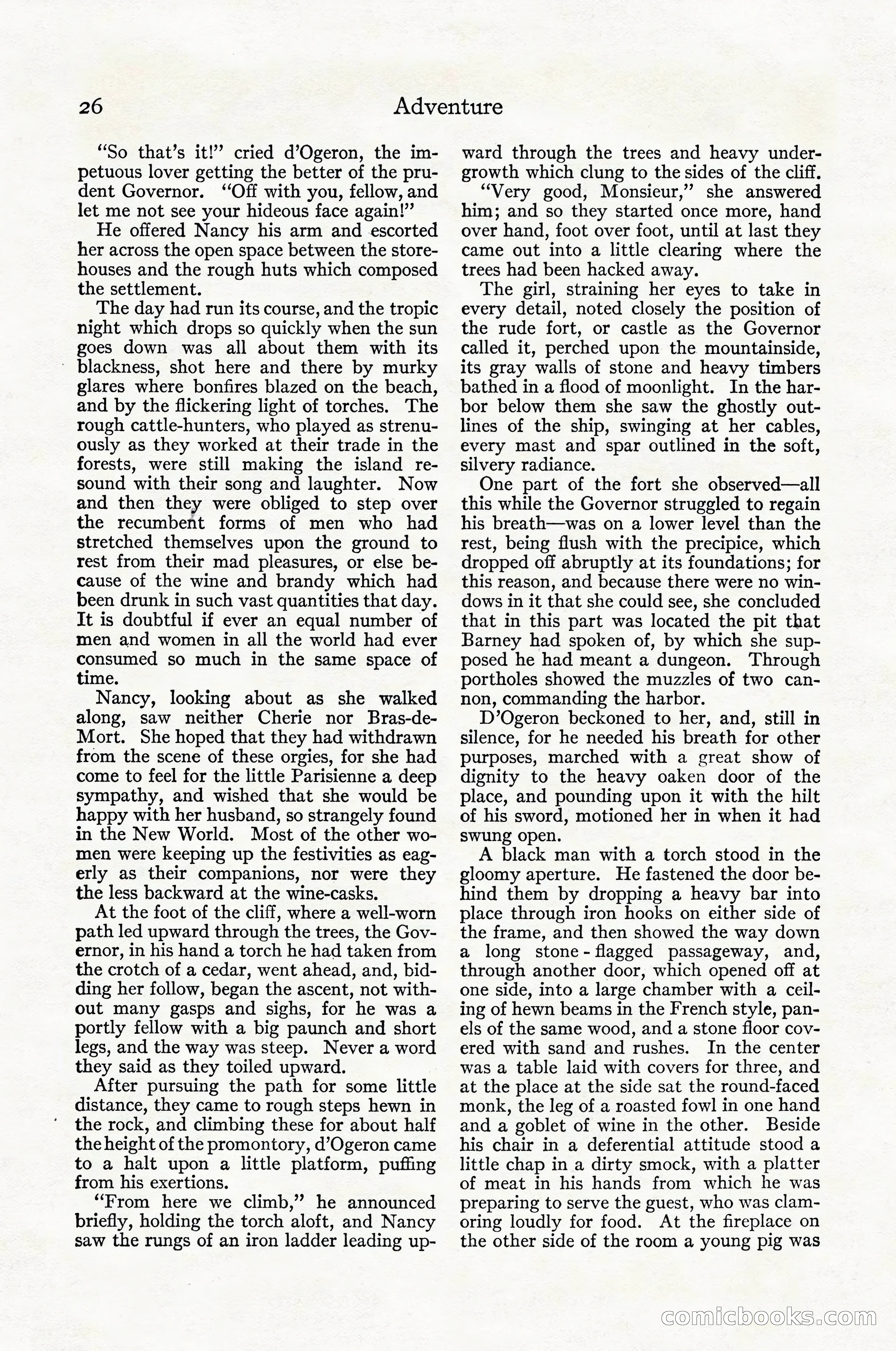 Adventure Magazine Cover, April 1916 — page 28 of 228