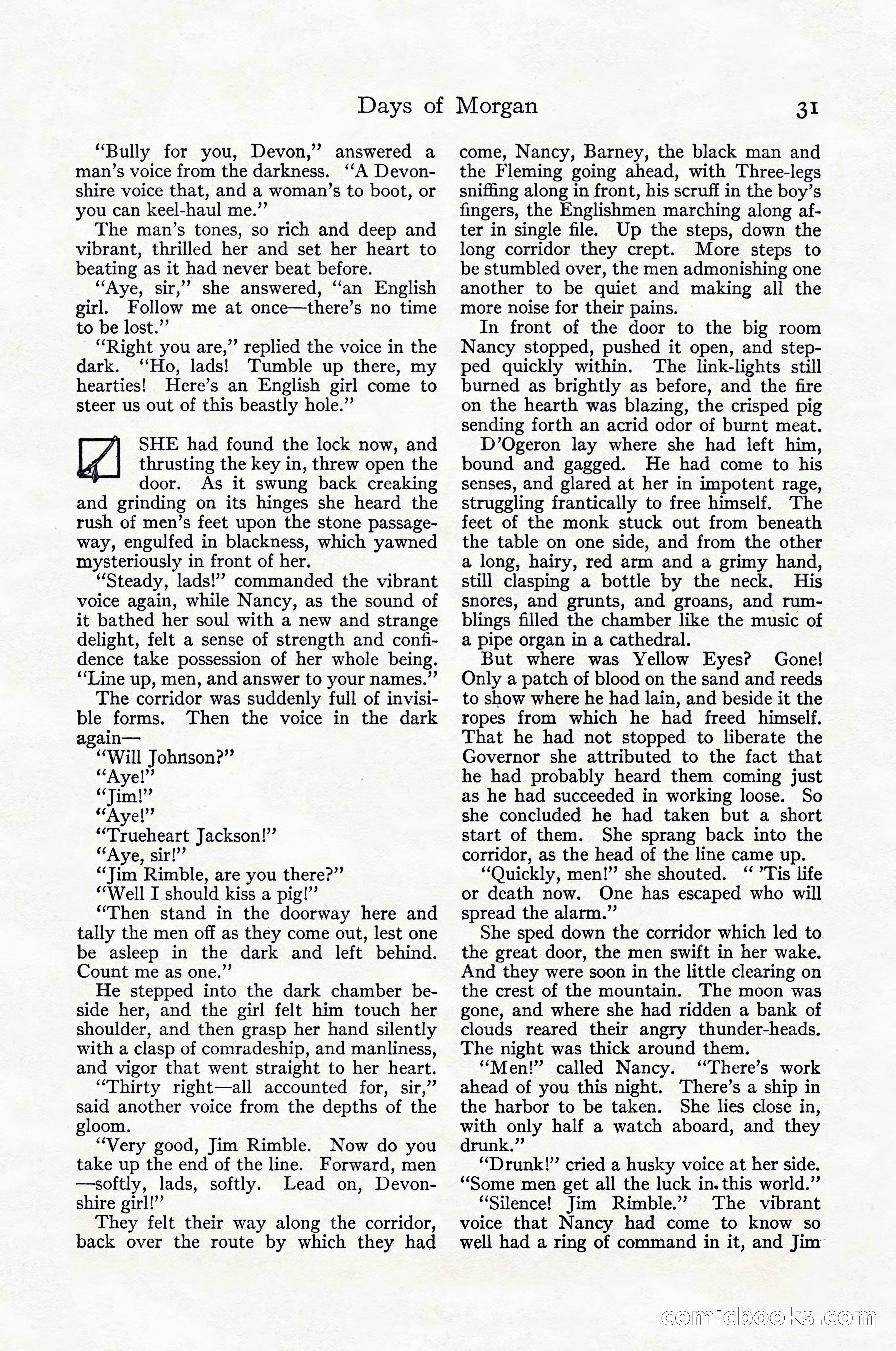 Adventure Magazine Cover, April 1916 — page 33 of 228