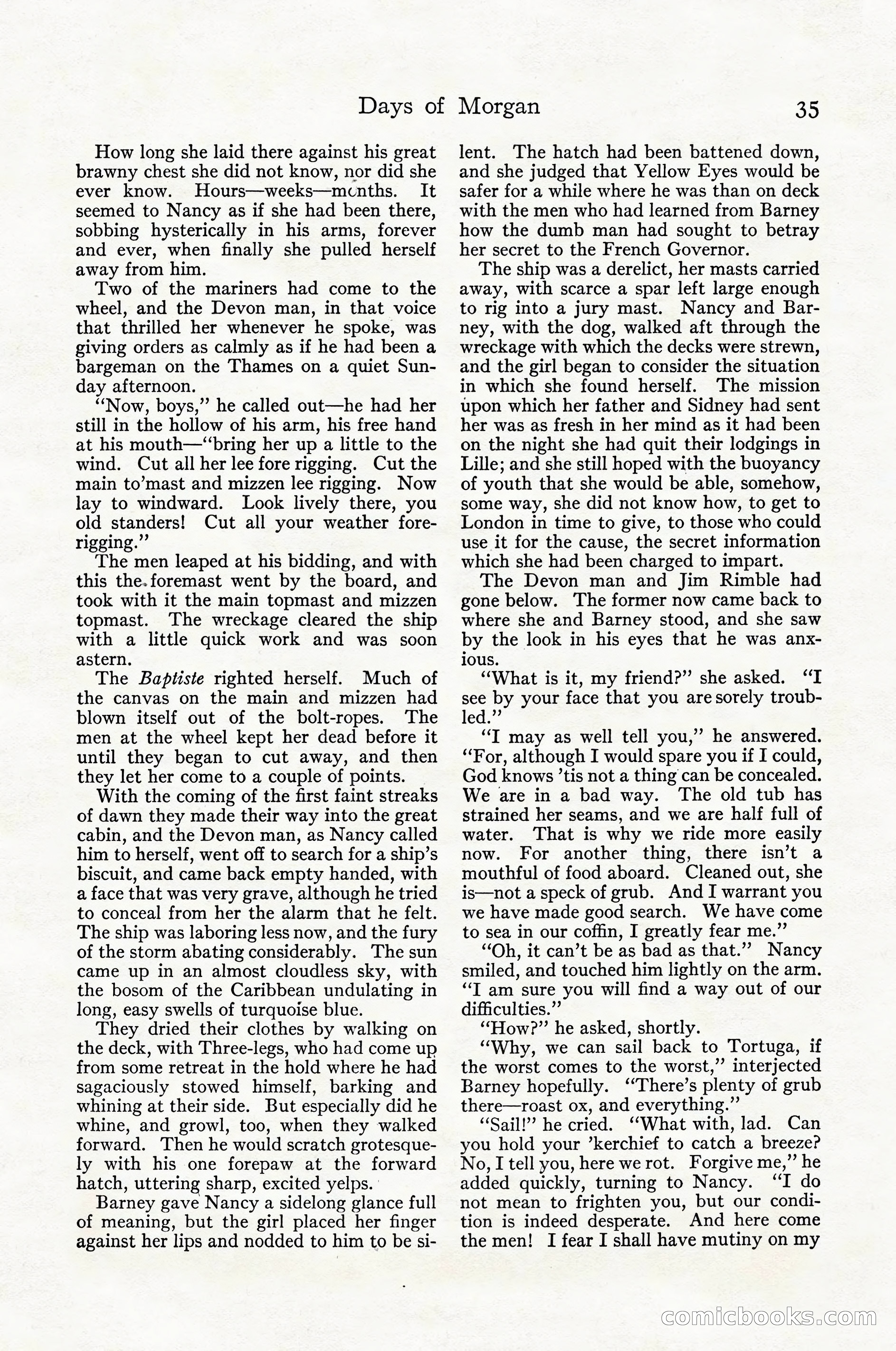 Adventure Magazine Cover, April 1916 — page 37 of 228