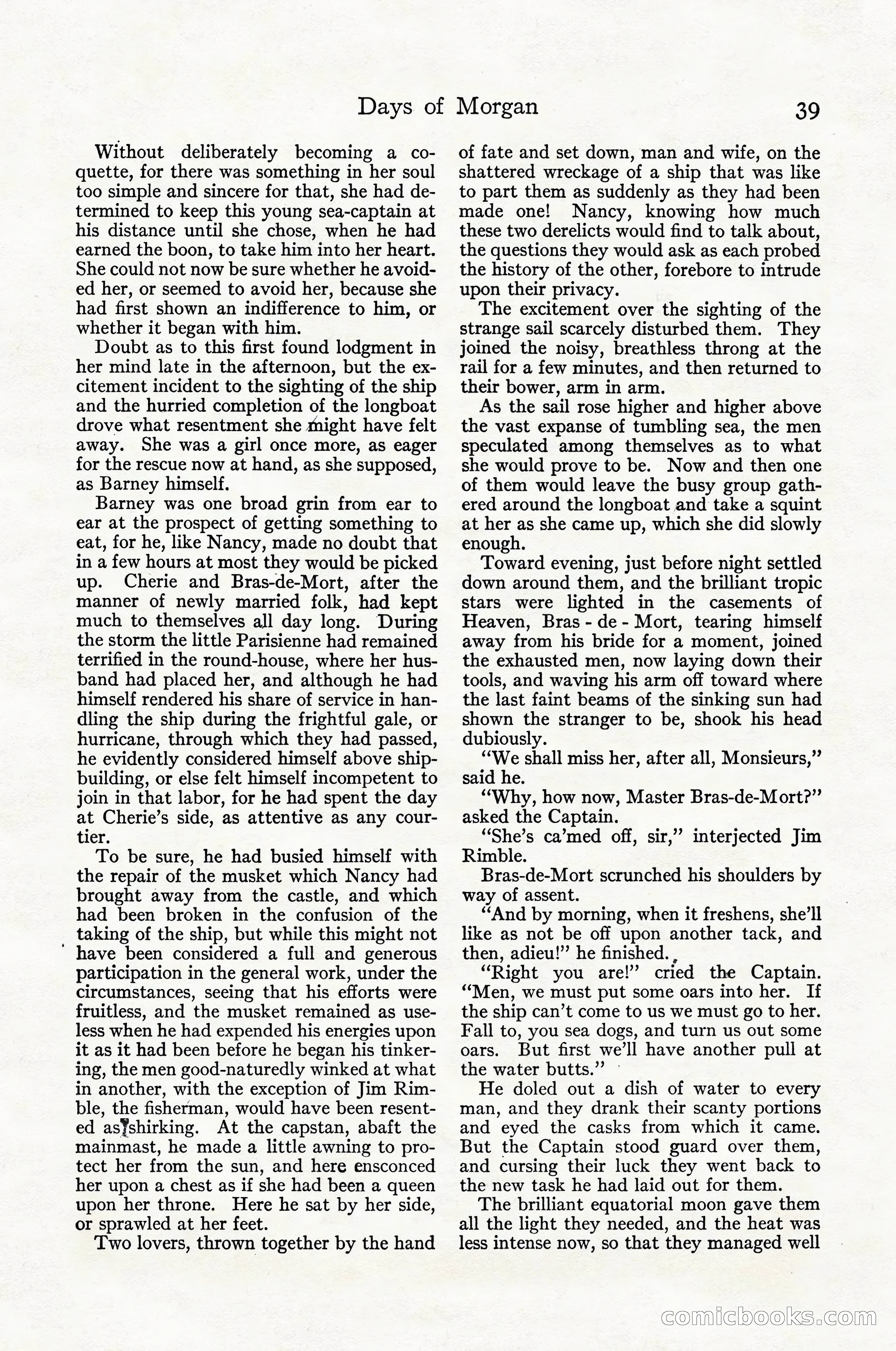 Adventure Magazine Cover, April 1916 — page 41 of 228
