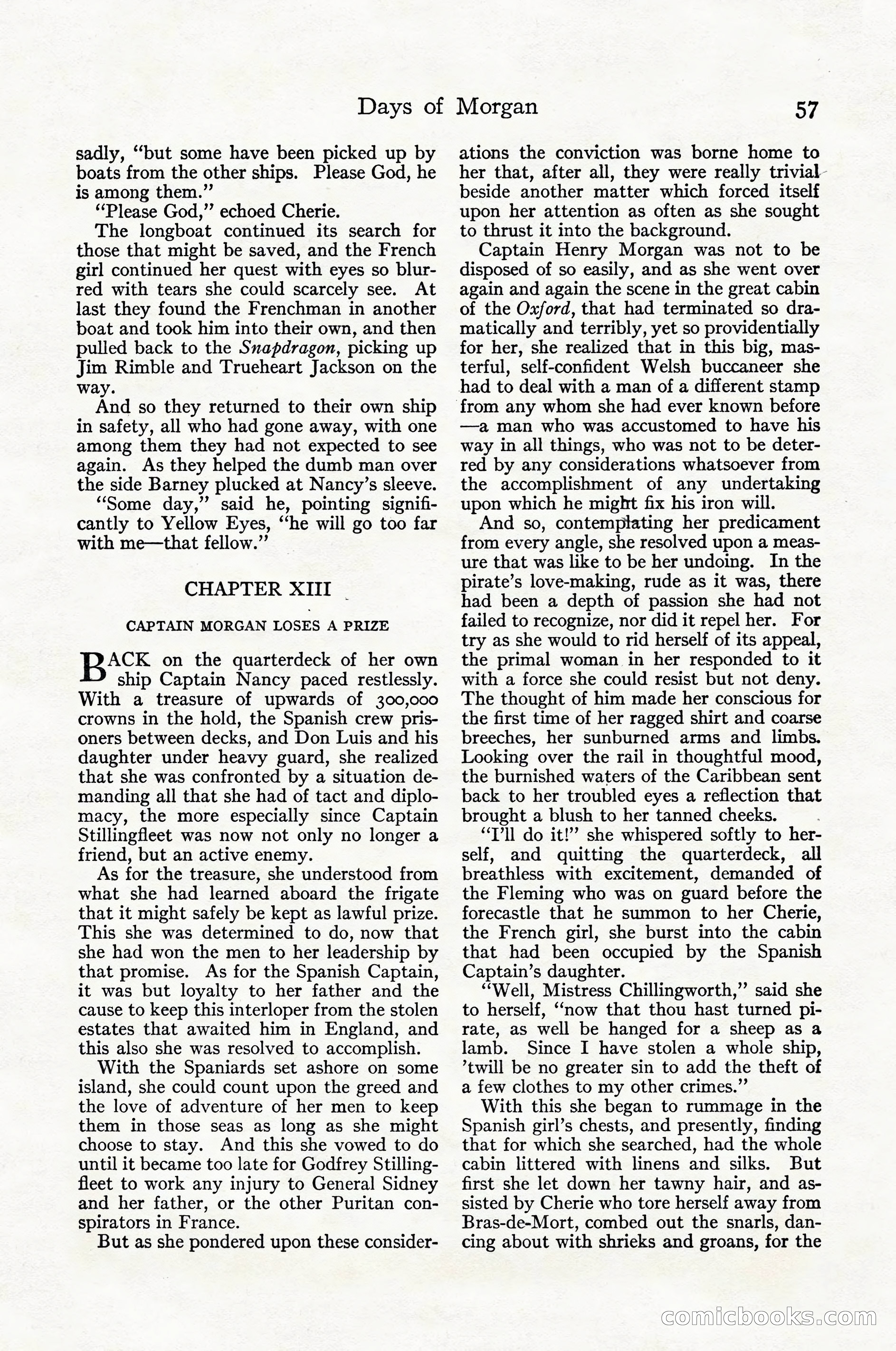 Adventure Magazine Cover, April 1916 — page 59 of 228