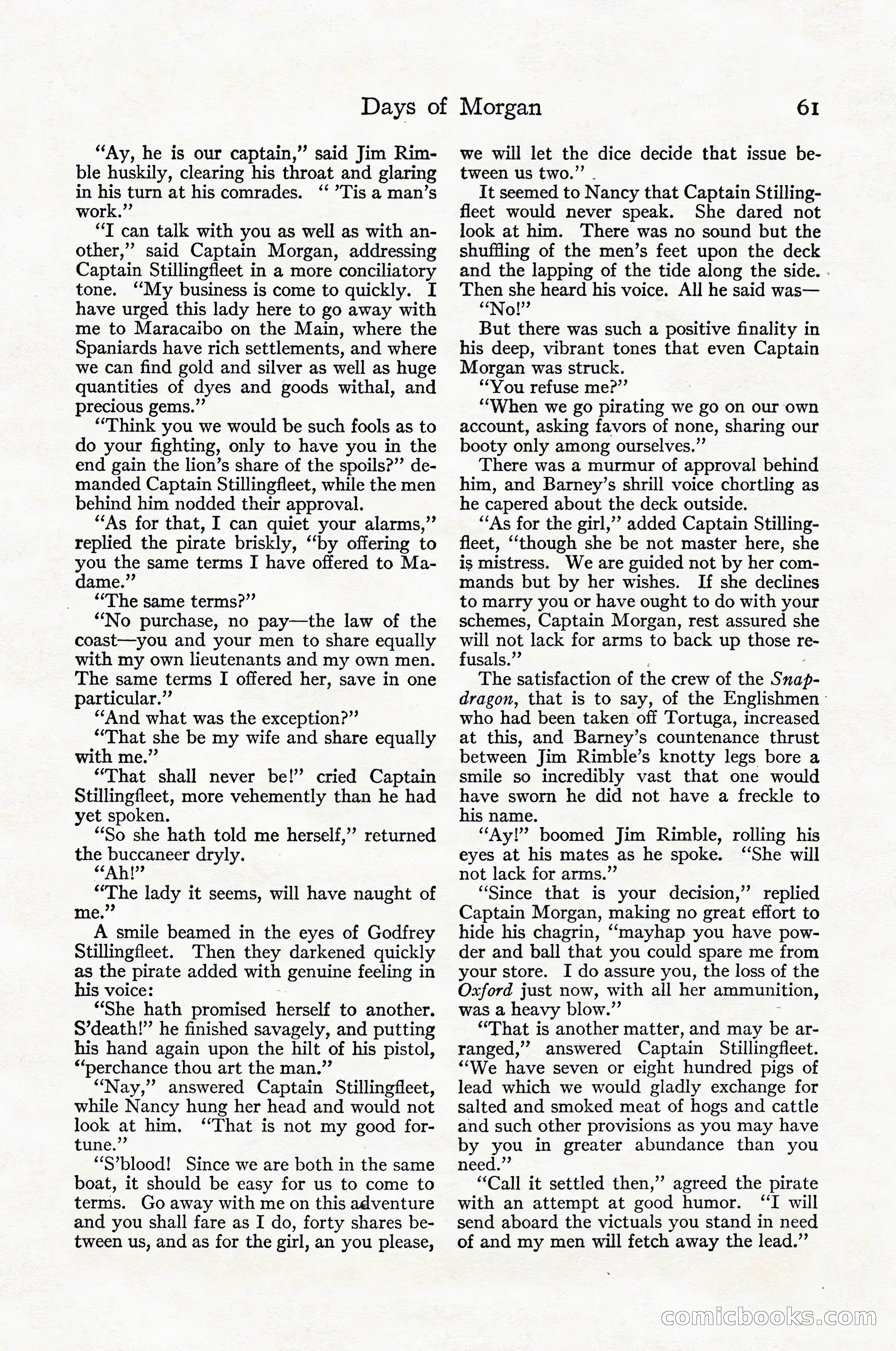 Adventure Magazine Cover, April 1916 — page 63 of 228