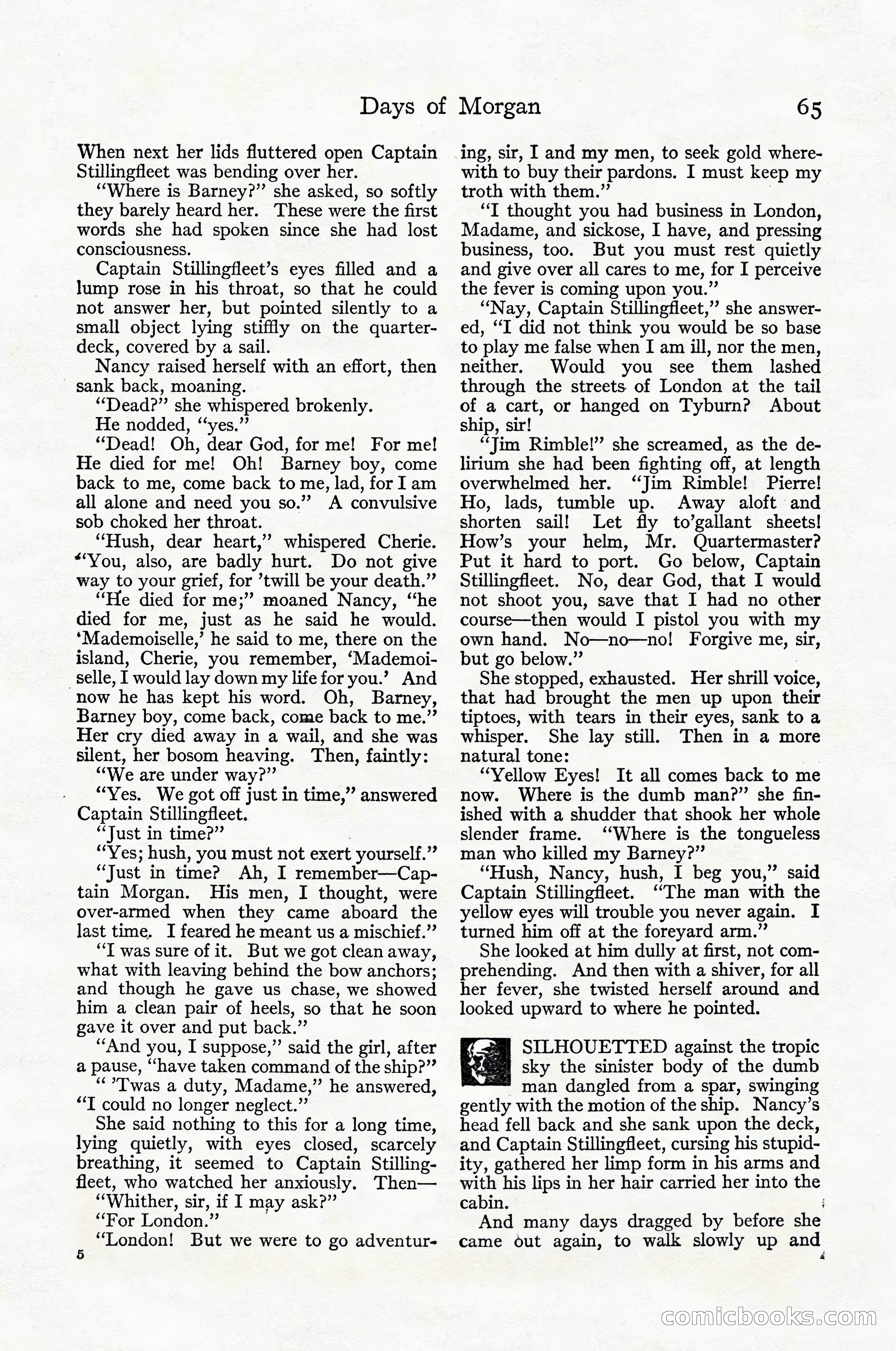 Adventure Magazine Cover, April 1916 — page 67 of 228