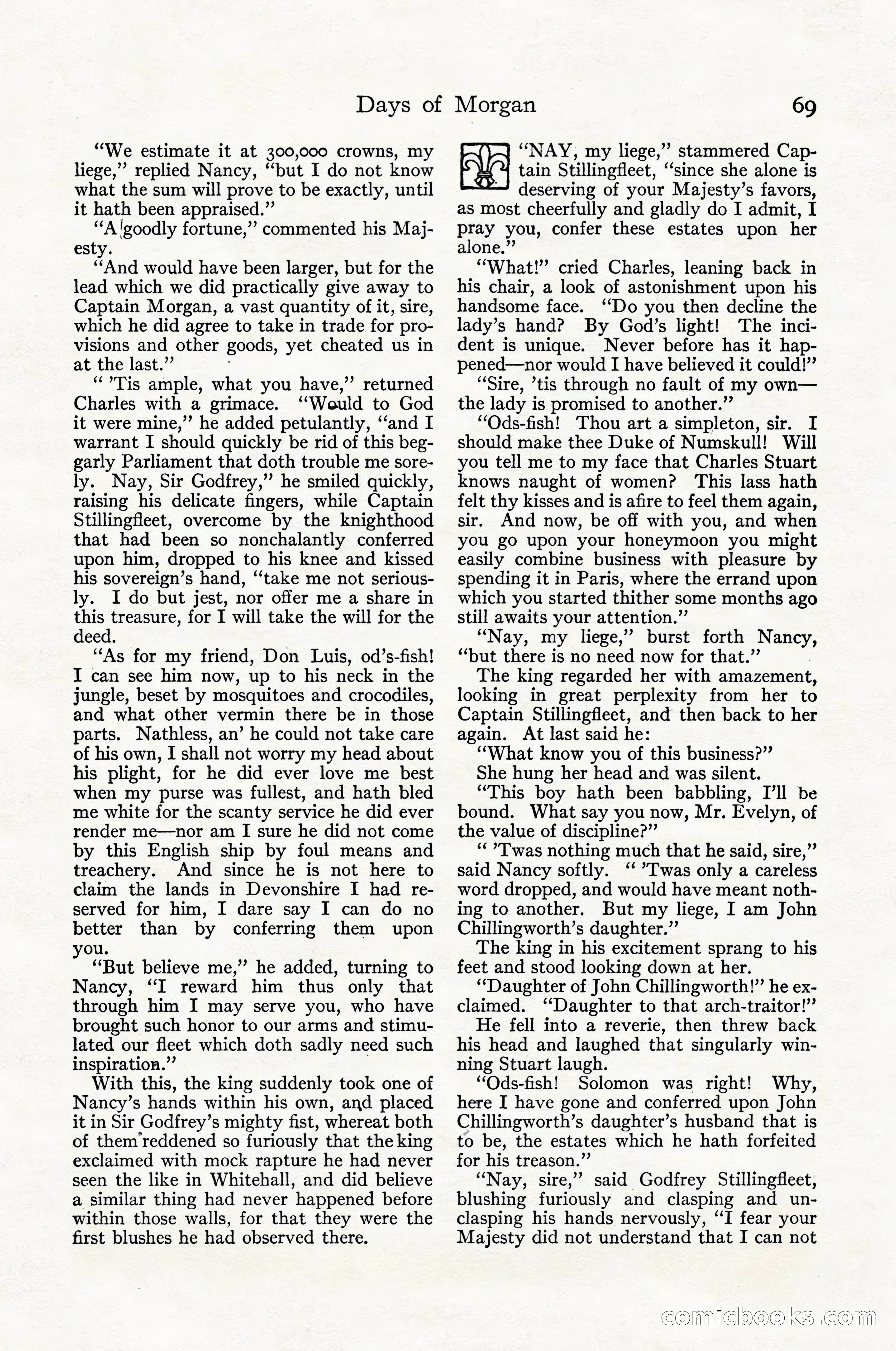 Adventure Magazine Cover, April 1916 — page 71 of 228