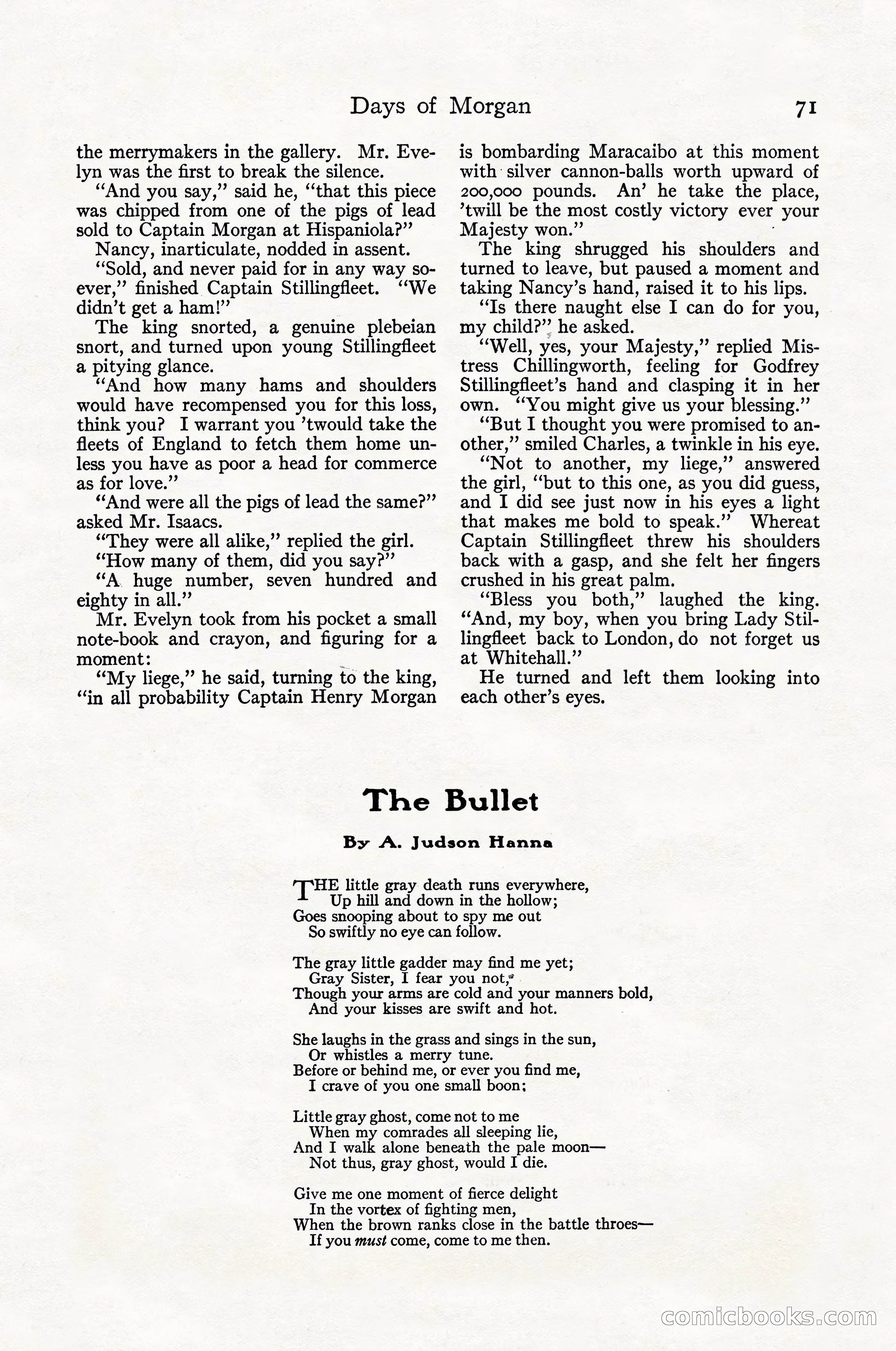 Adventure Magazine Cover, April 1916 — page 73 of 228