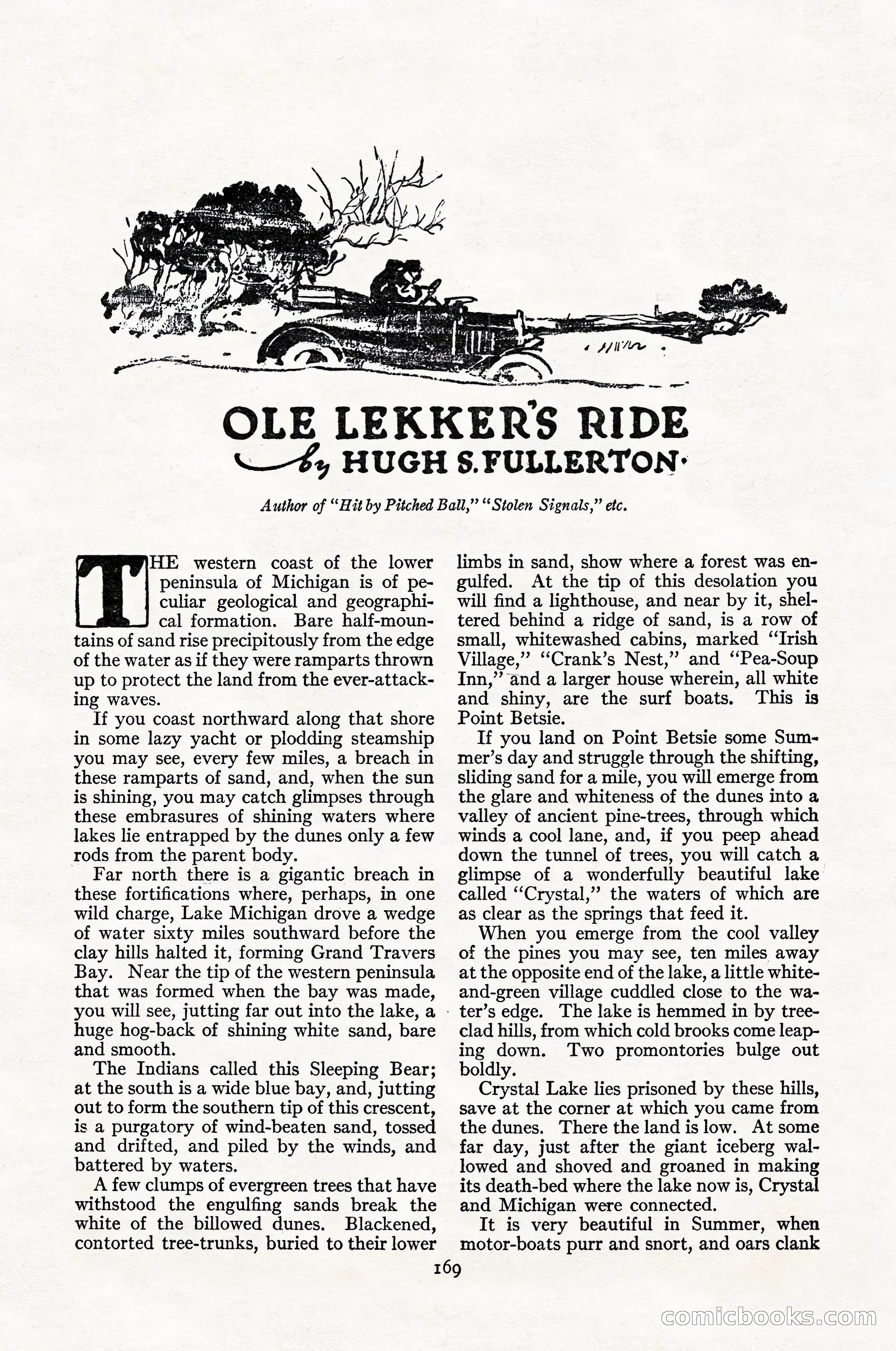 Adventure Magazine Cover, April 1916 — page 171 of 228
