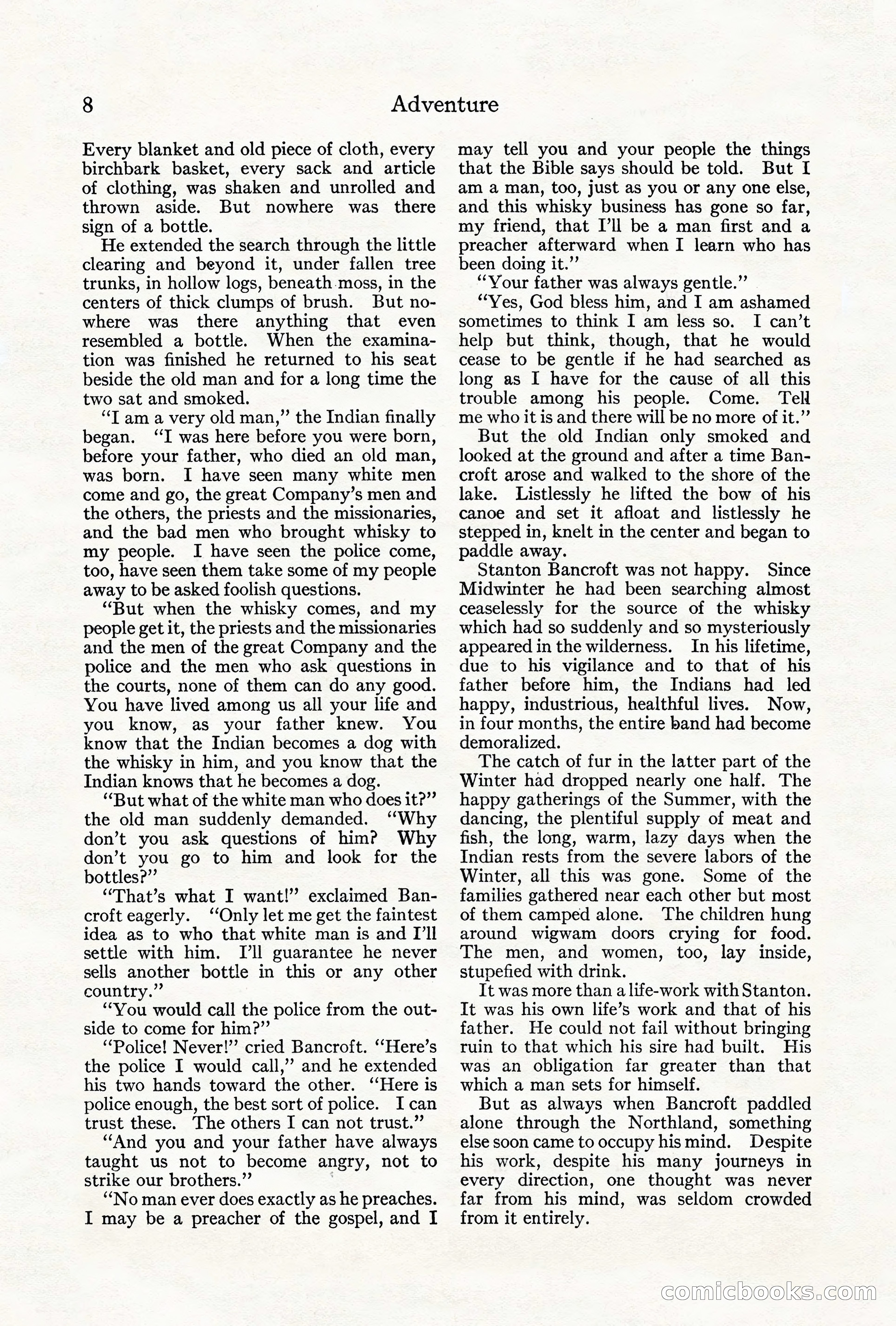 Adventure, August 1917 — page 10 of 196
