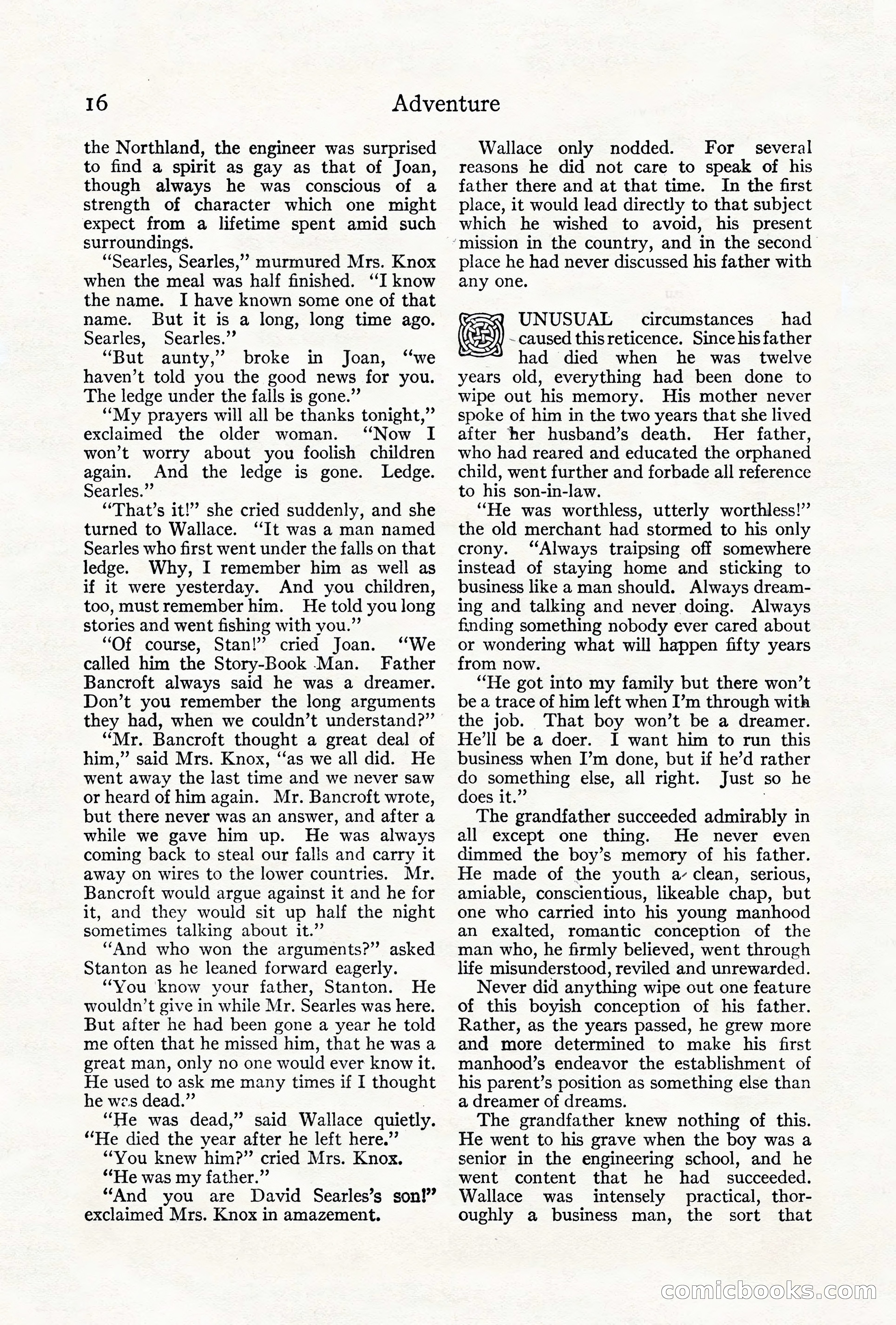 Adventure, August 1917 — page 18 of 196