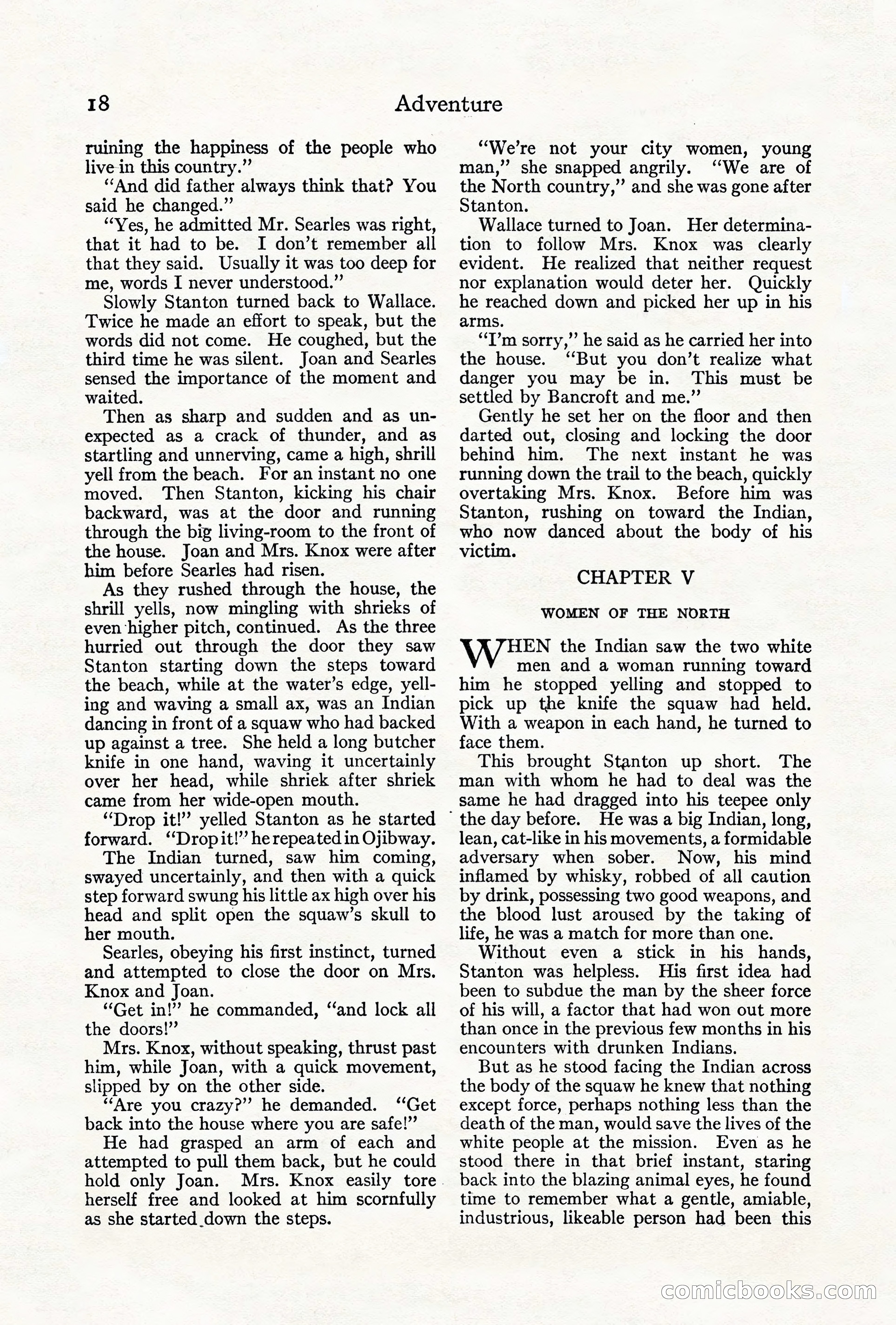 Adventure, August 1917 — page 20 of 196