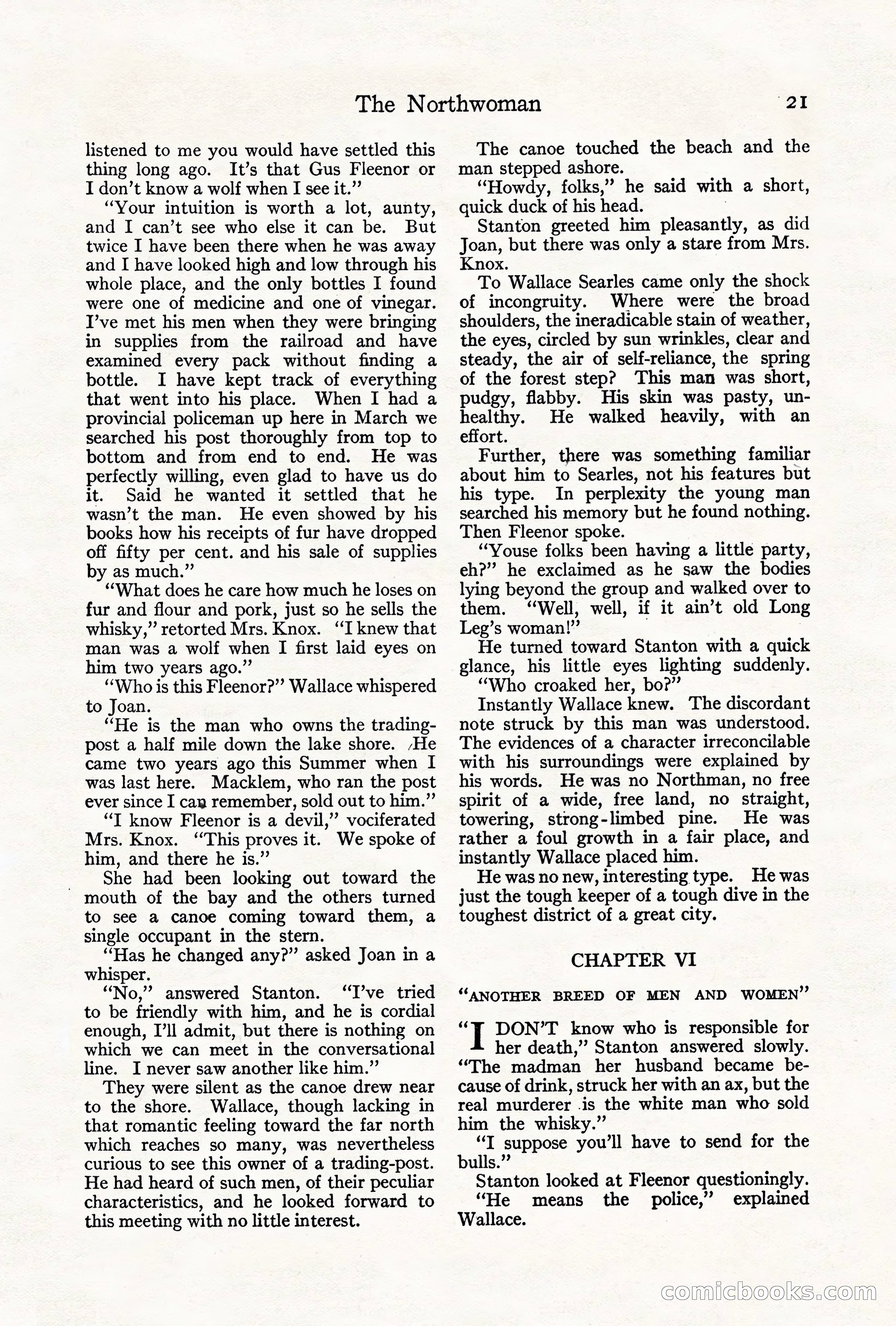 Adventure, August 1917 — page 23 of 196