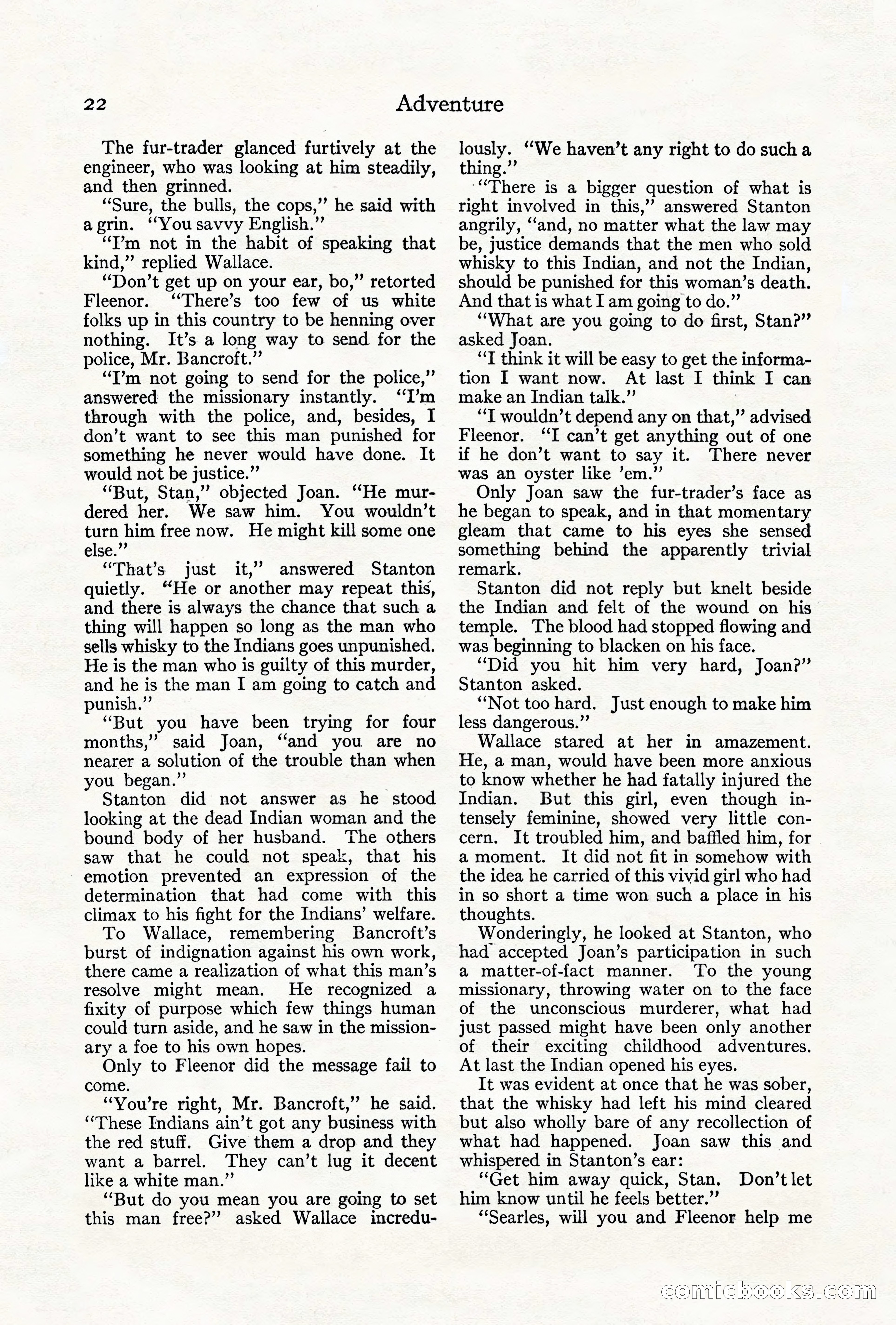Adventure, August 1917 — page 24 of 196