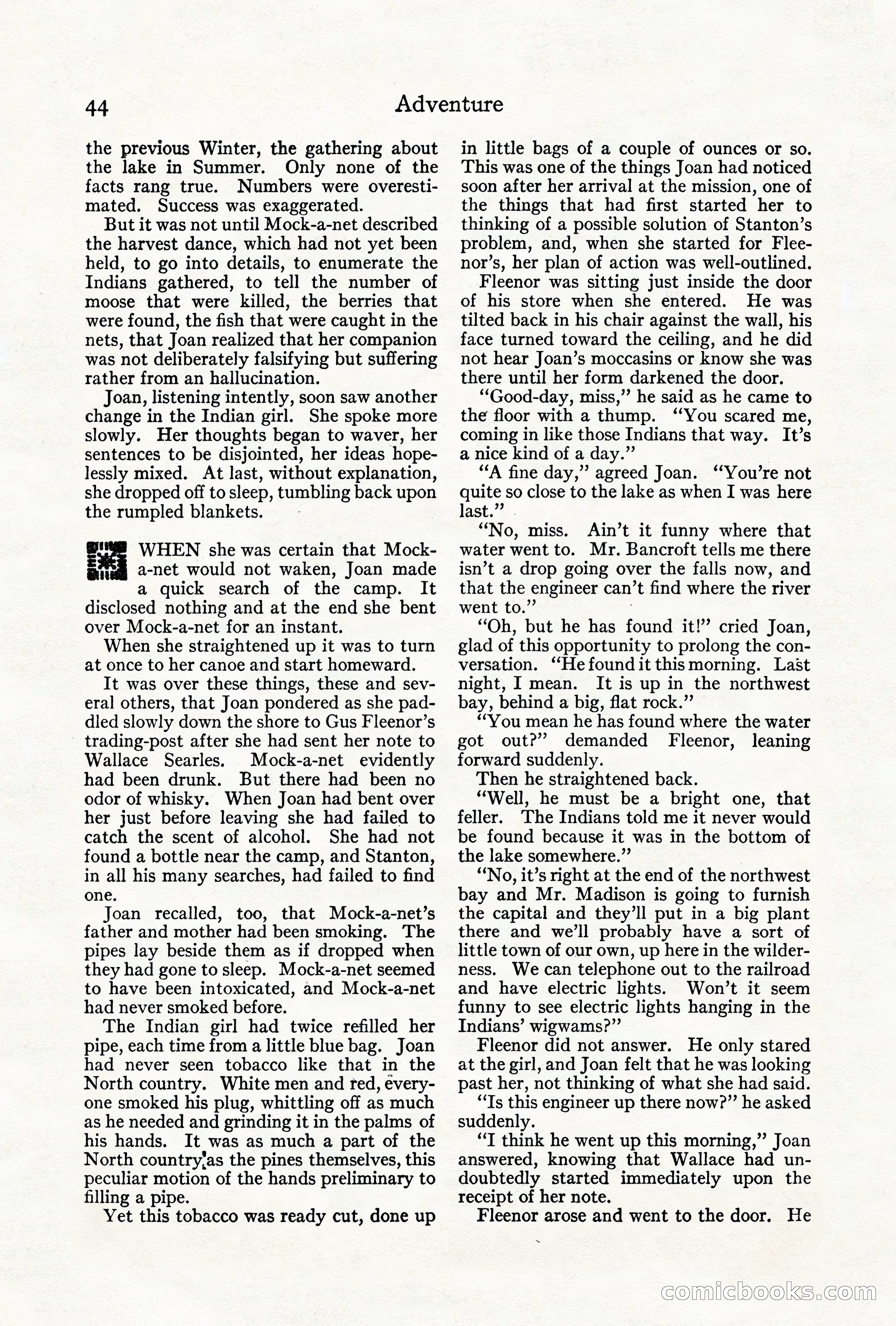 Adventure, August 1917 — page 46 of 196