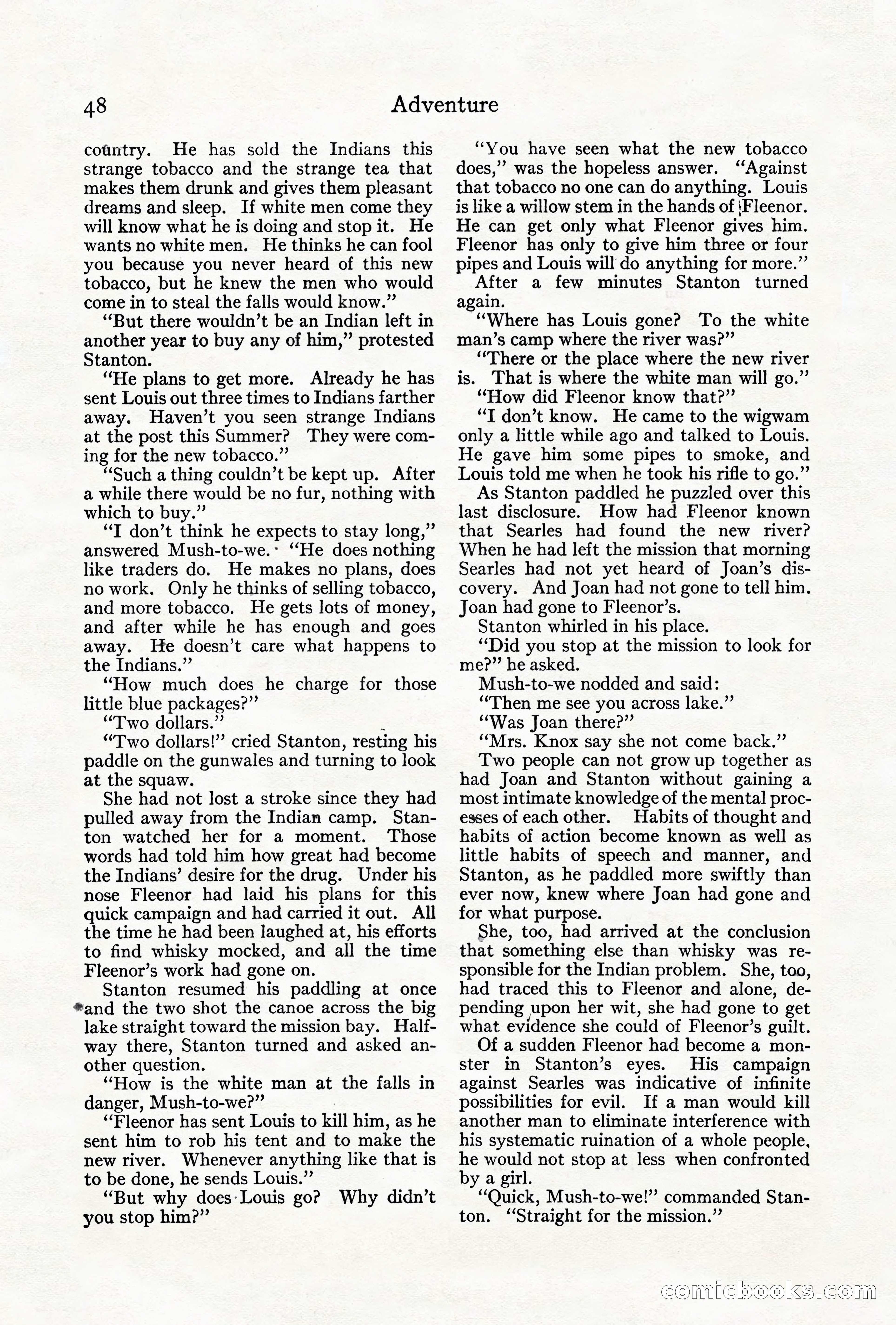Adventure, August 1917 — page 50 of 196