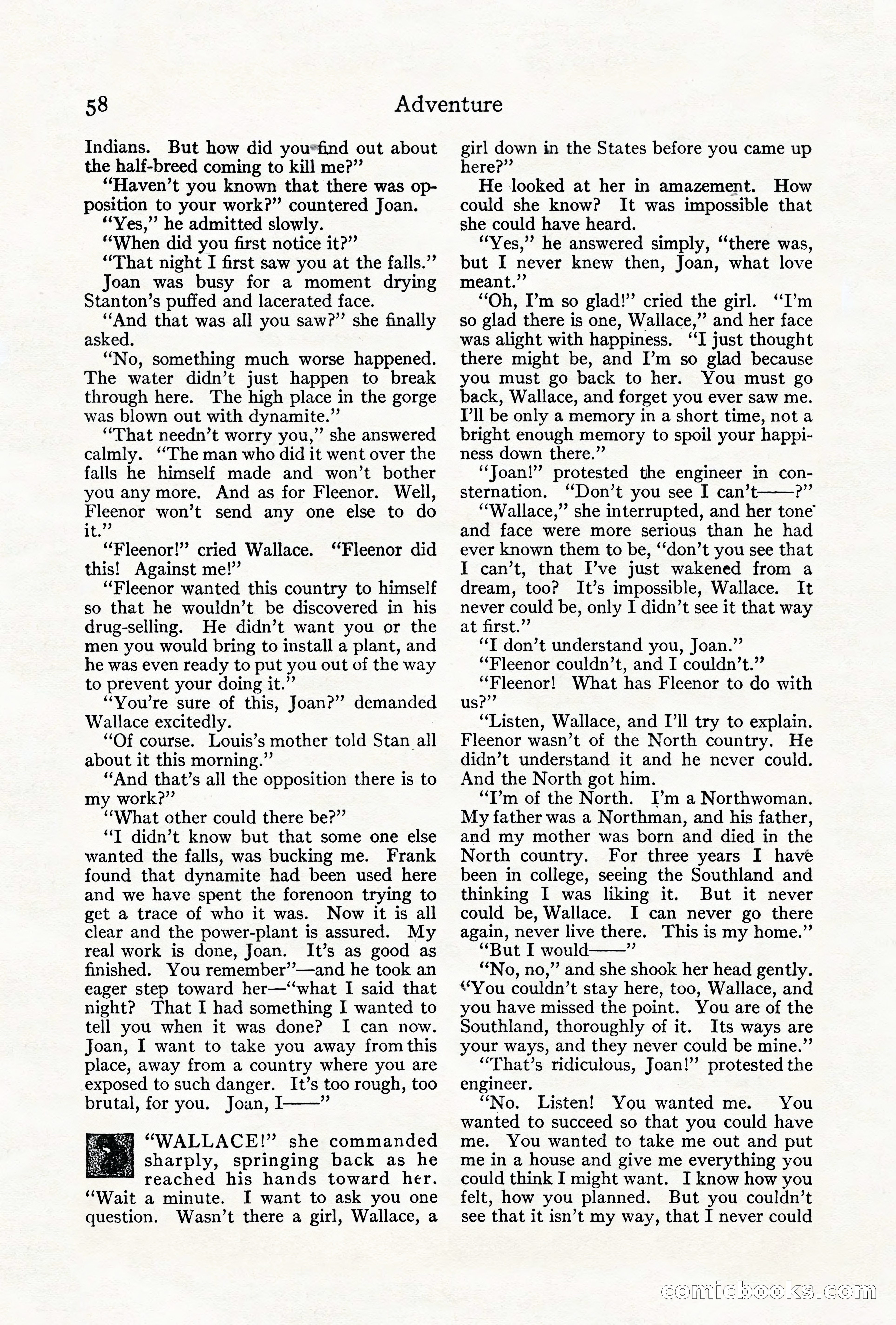 Adventure, August 1917 — page 60 of 196