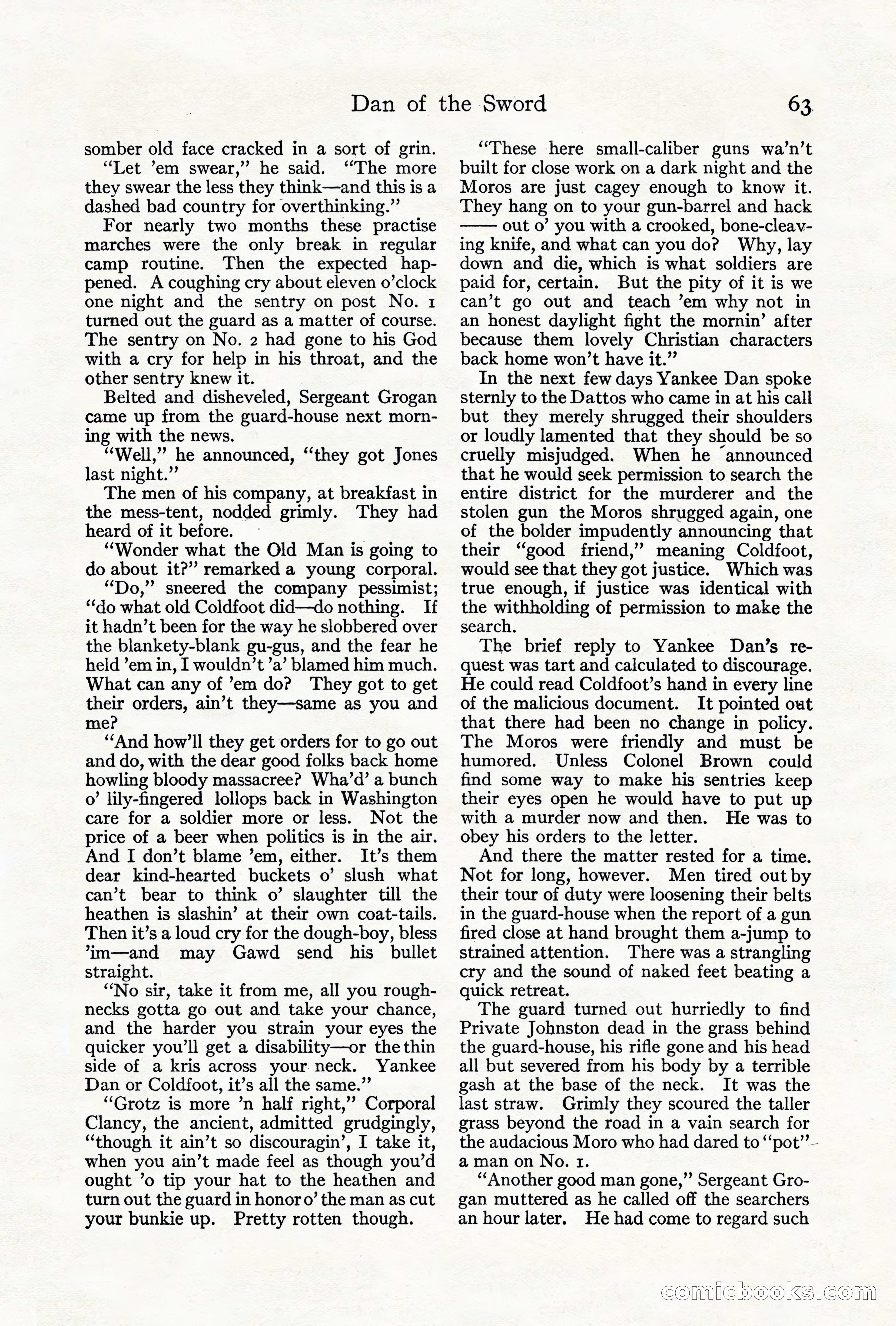 Adventure, August 1917 — page 65 of 196