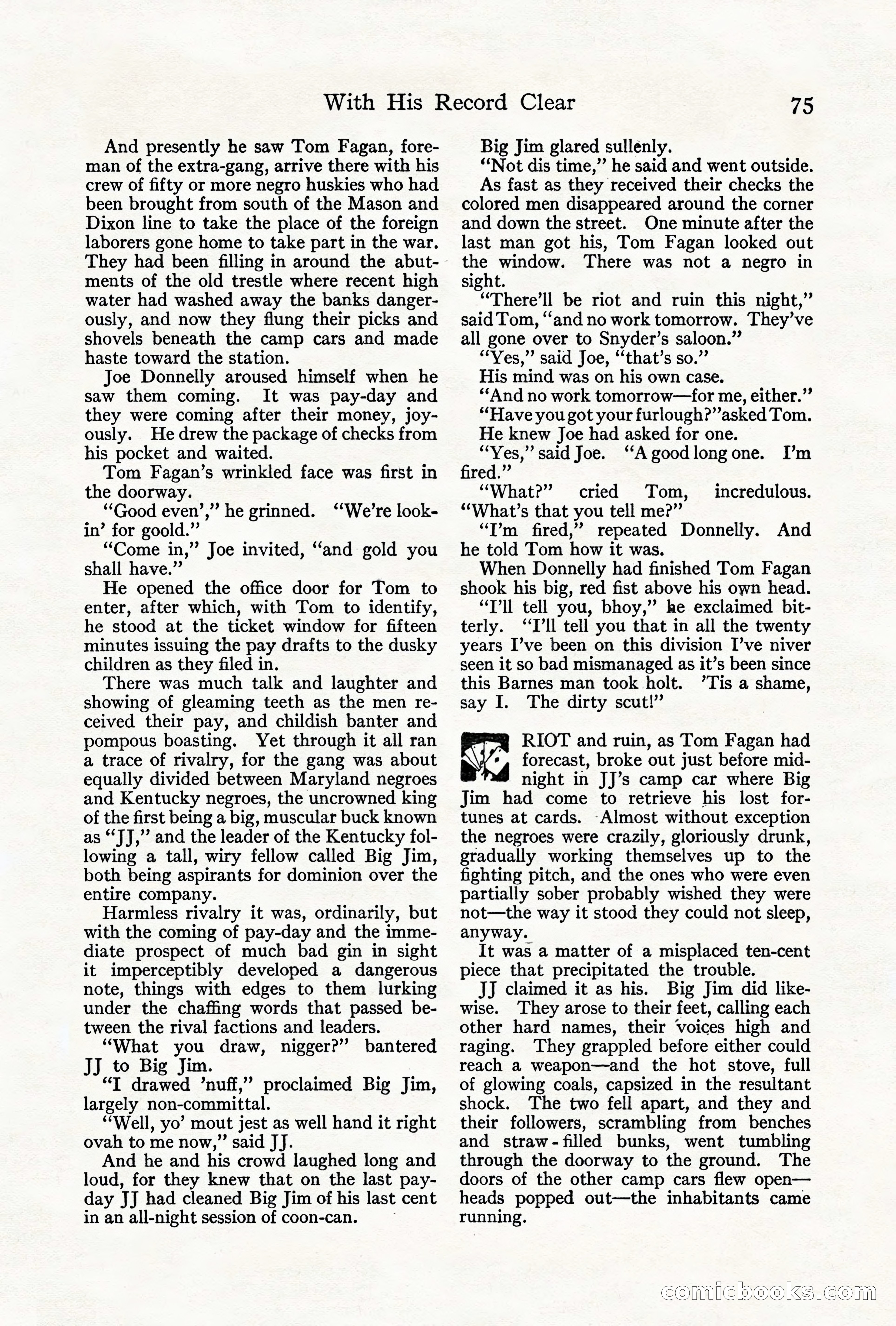 Adventure, August 1917 — page 77 of 196