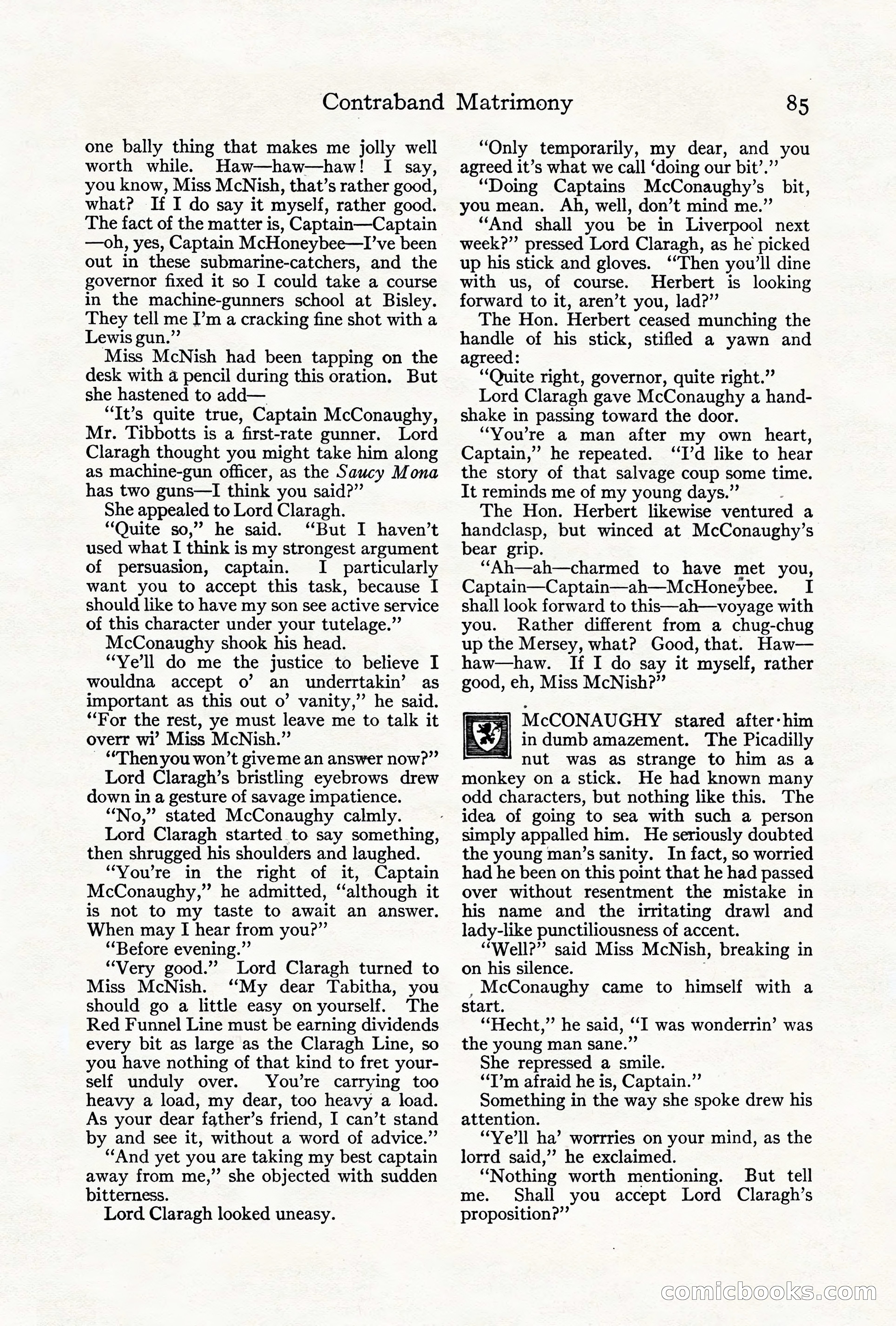 Adventure, August 1917 — page 87 of 196