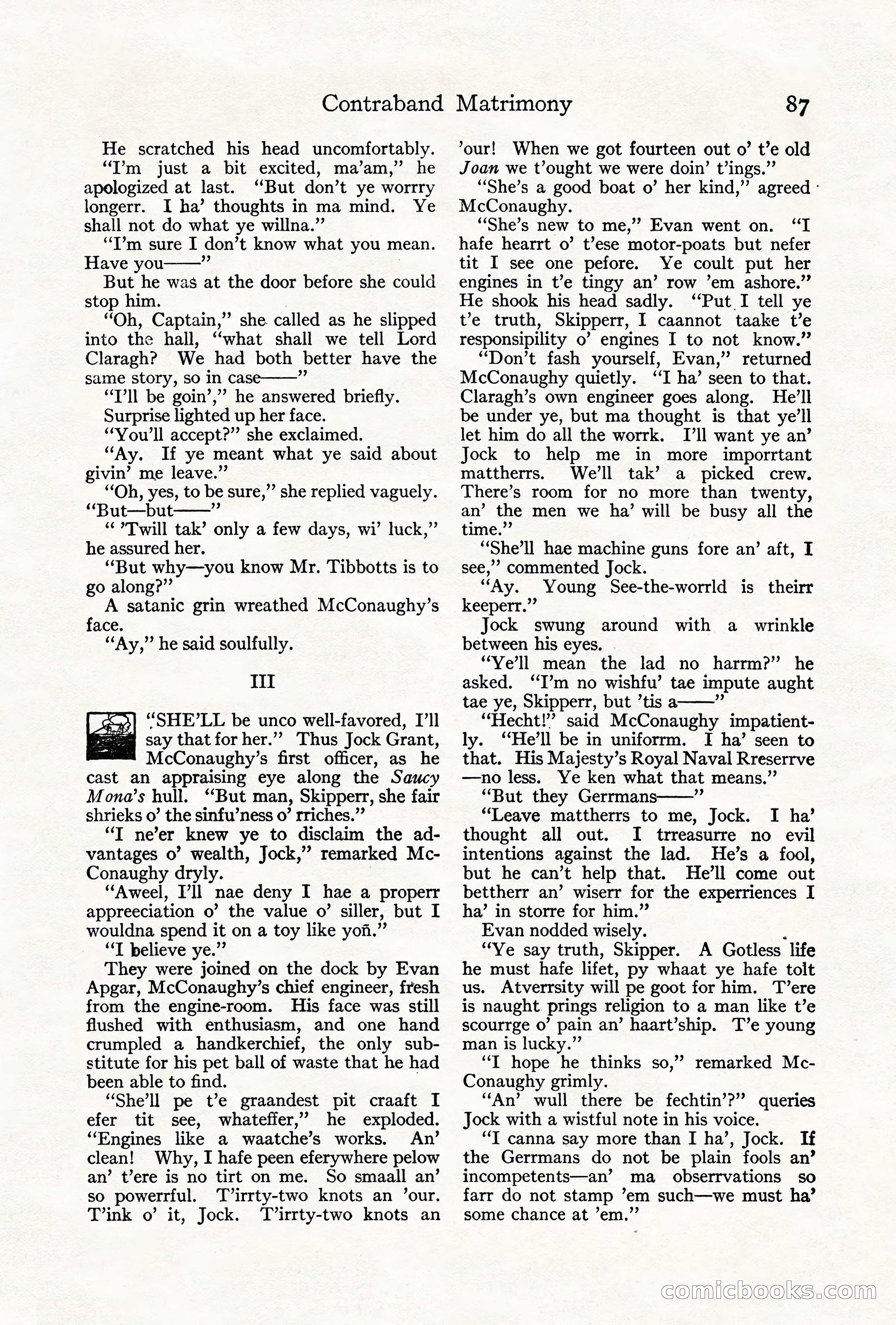 Adventure, August 1917 — page 89 of 196