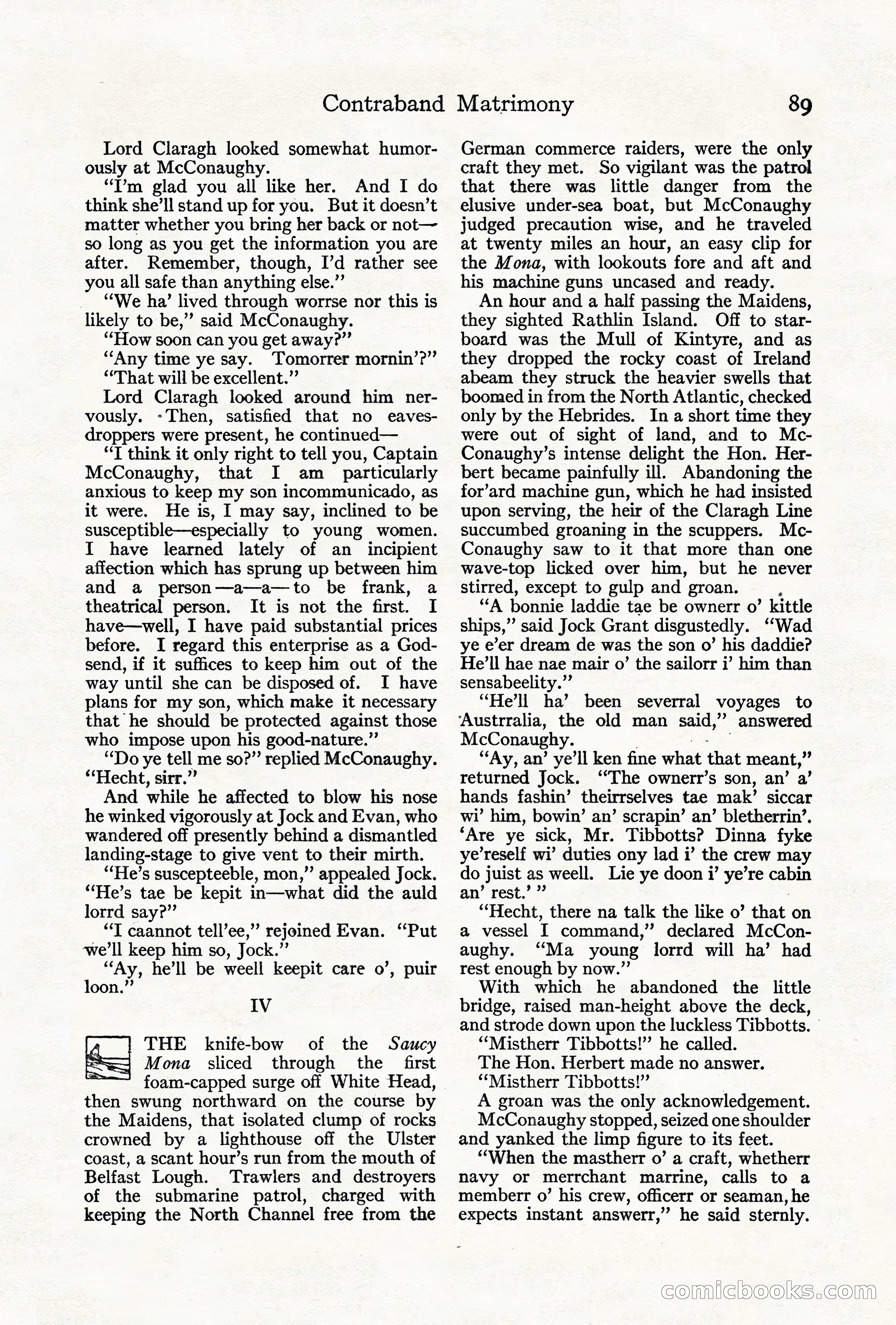 Adventure, August 1917 — page 91 of 196