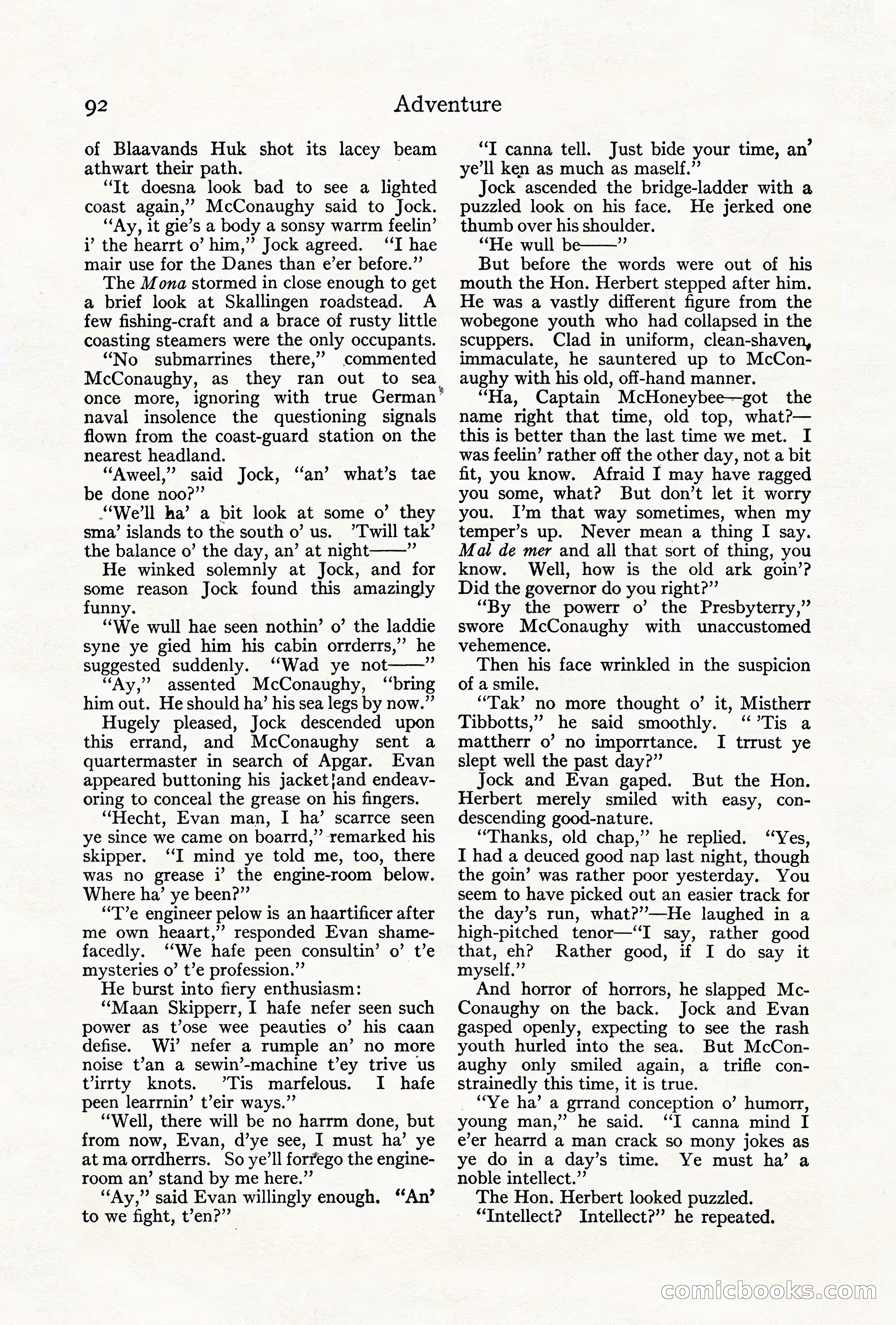 Adventure, August 1917 — page 94 of 196